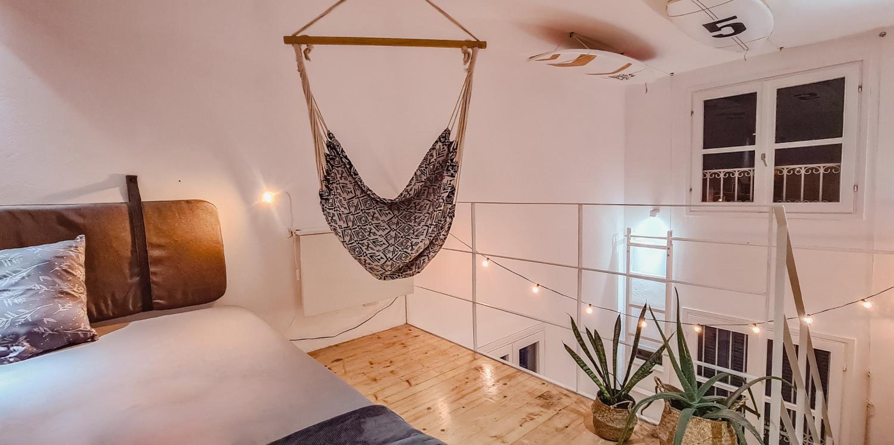 Chic Surf-Inspired Mezzanine Studio 
