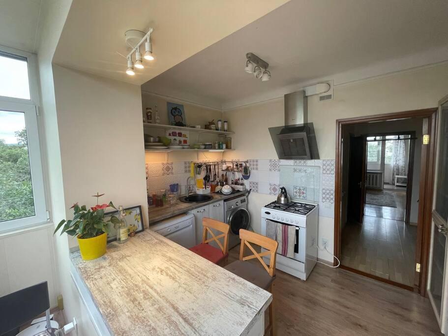 Entire apartment with 1 room and a balcony view 4