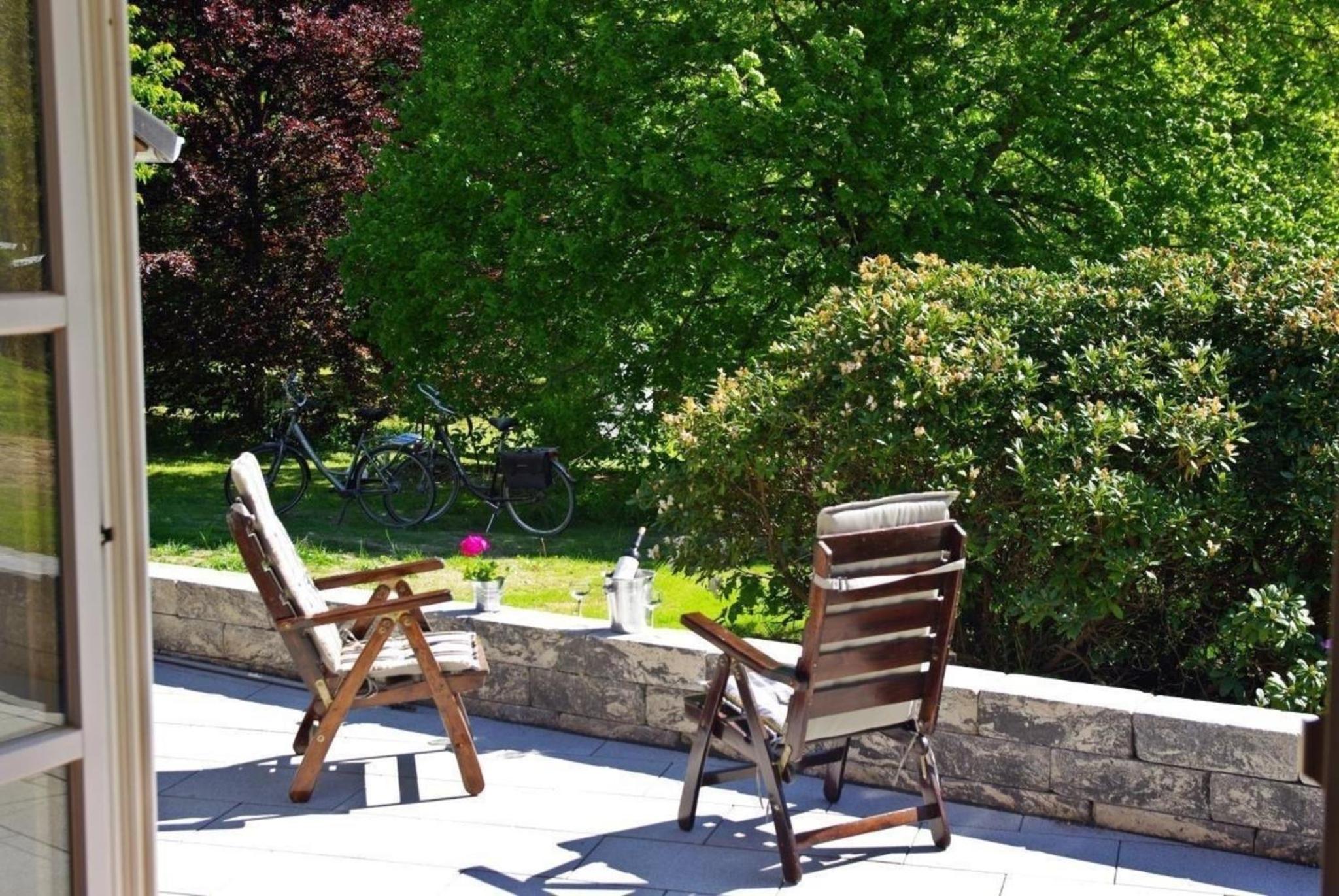 Appartement mit Terrasse und Garten