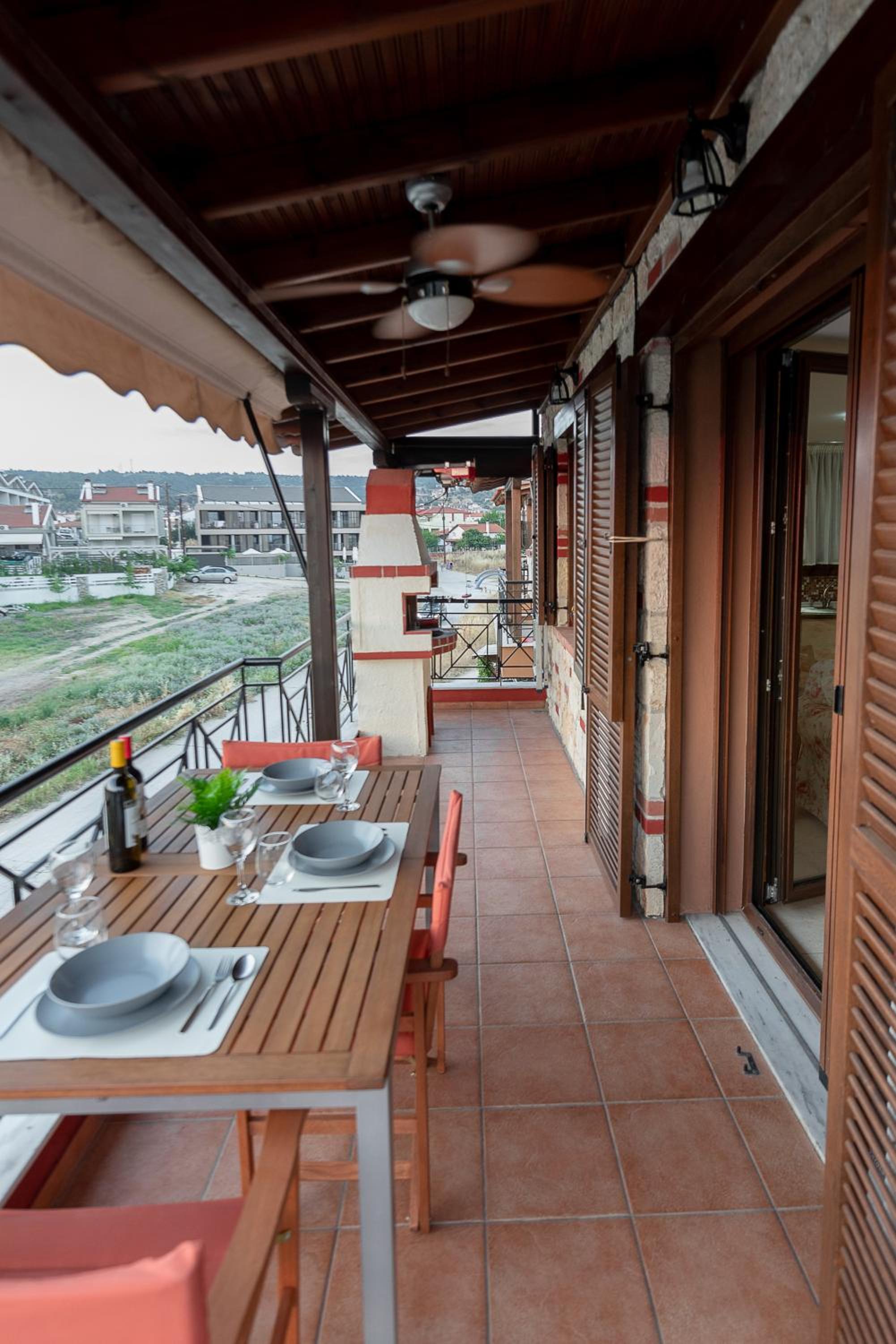 Zen House Nikiti Beach view 3