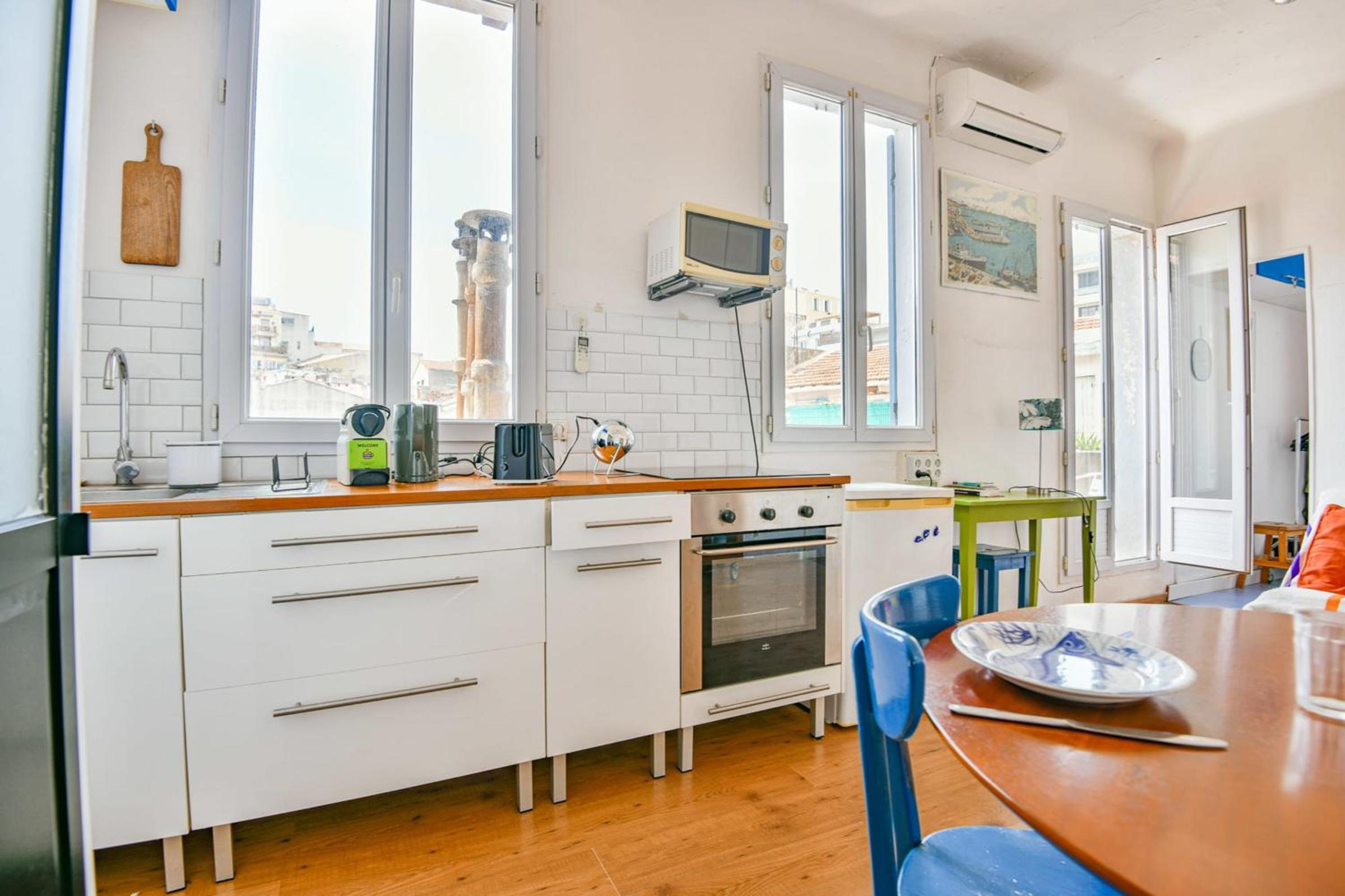 Appart cosy à 5 min de la plage des Catalans