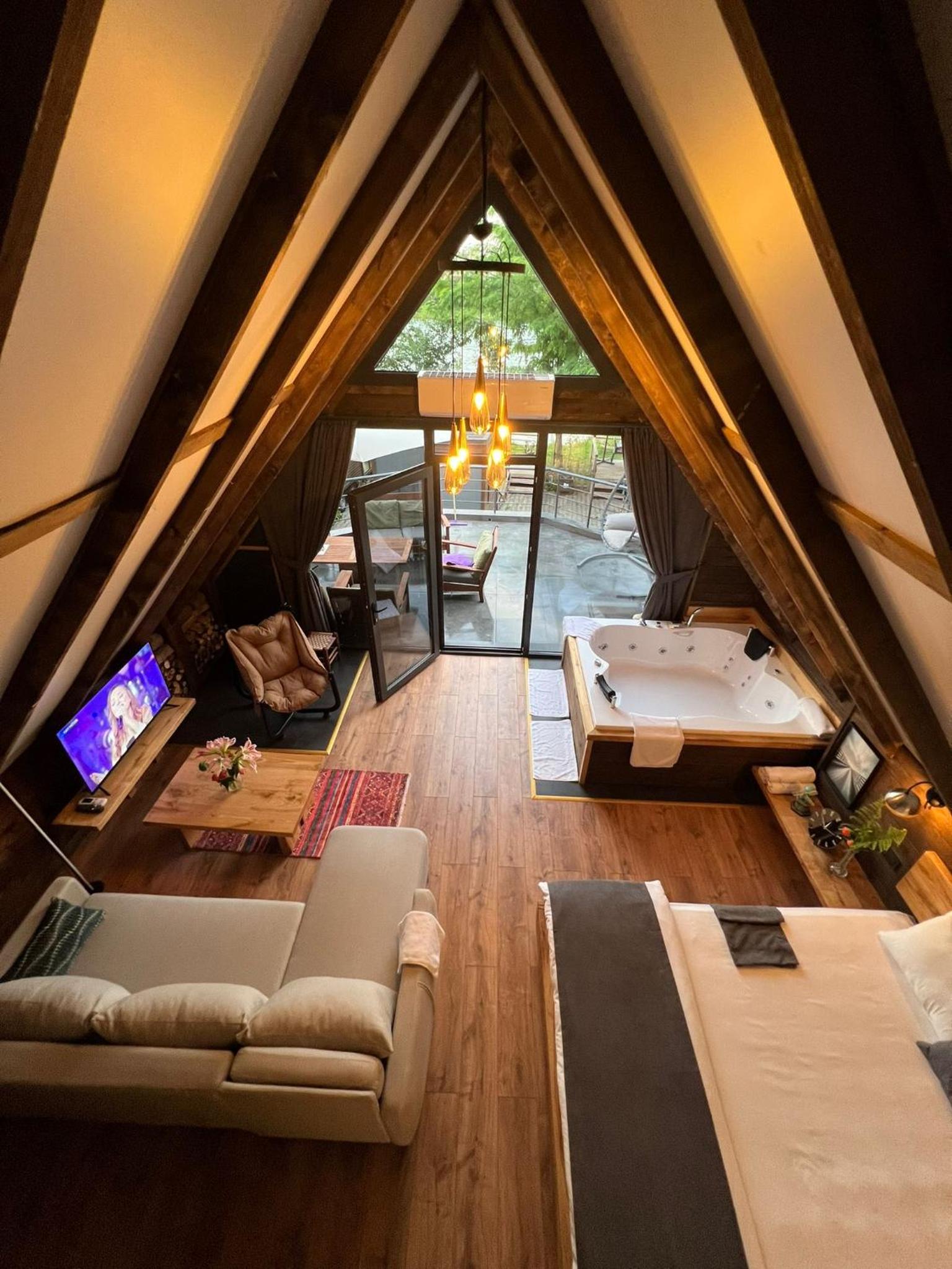 Danzi camping tiny house view 2