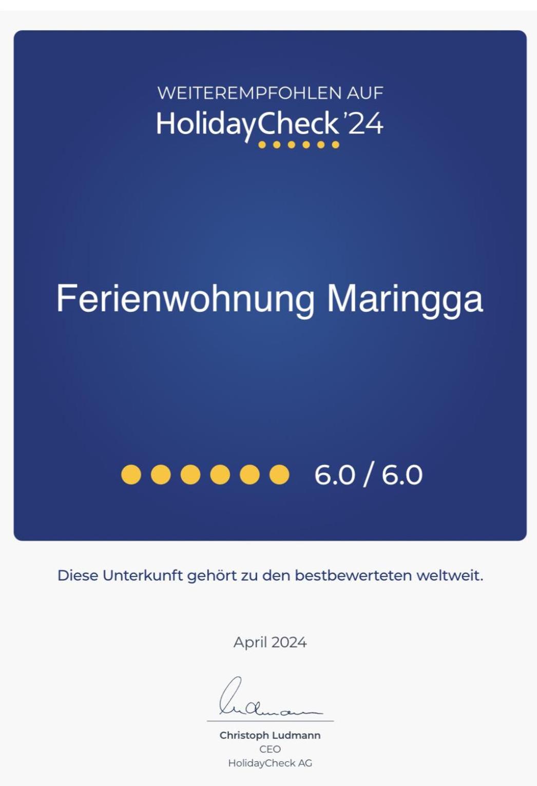 Ferienwohnung Maringga