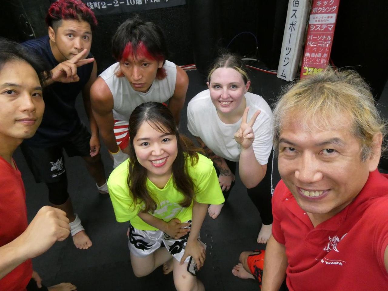 Muya Thai hostel Tokyo train camp