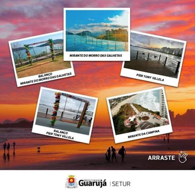 Apartamento Studio Enseada Guarujá 10 min da praia