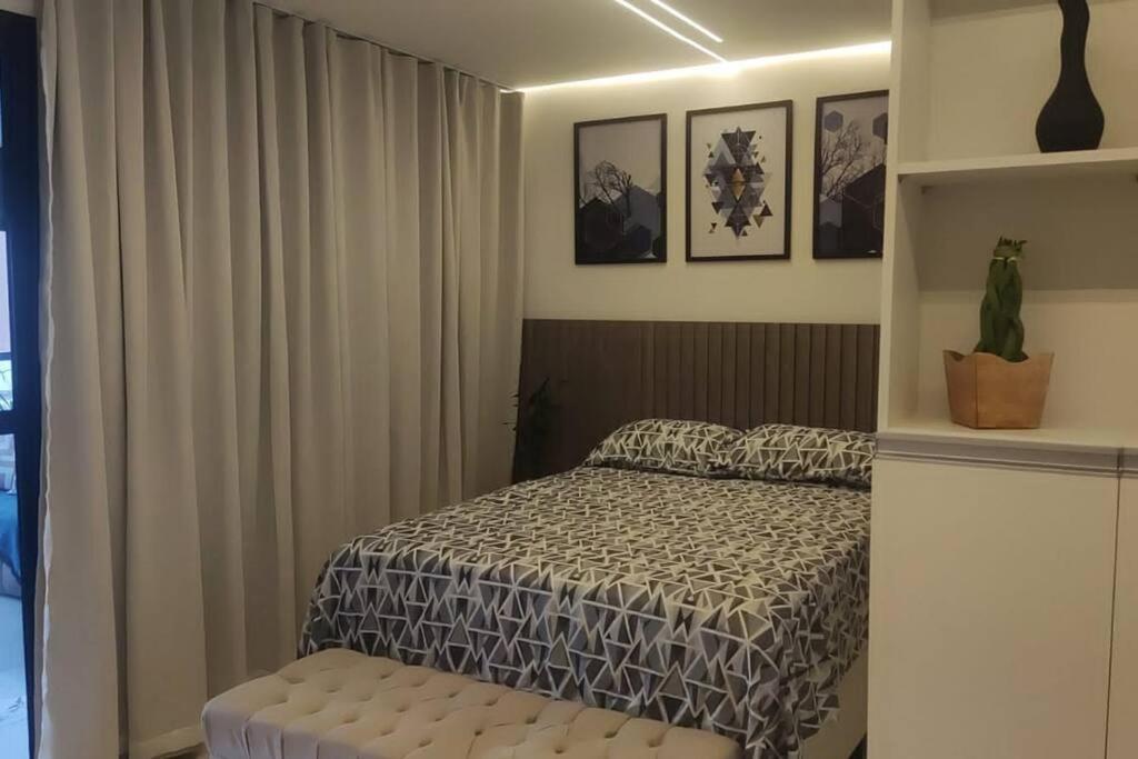 Apartamento Studio Enseada Guarujá 10 min da praia