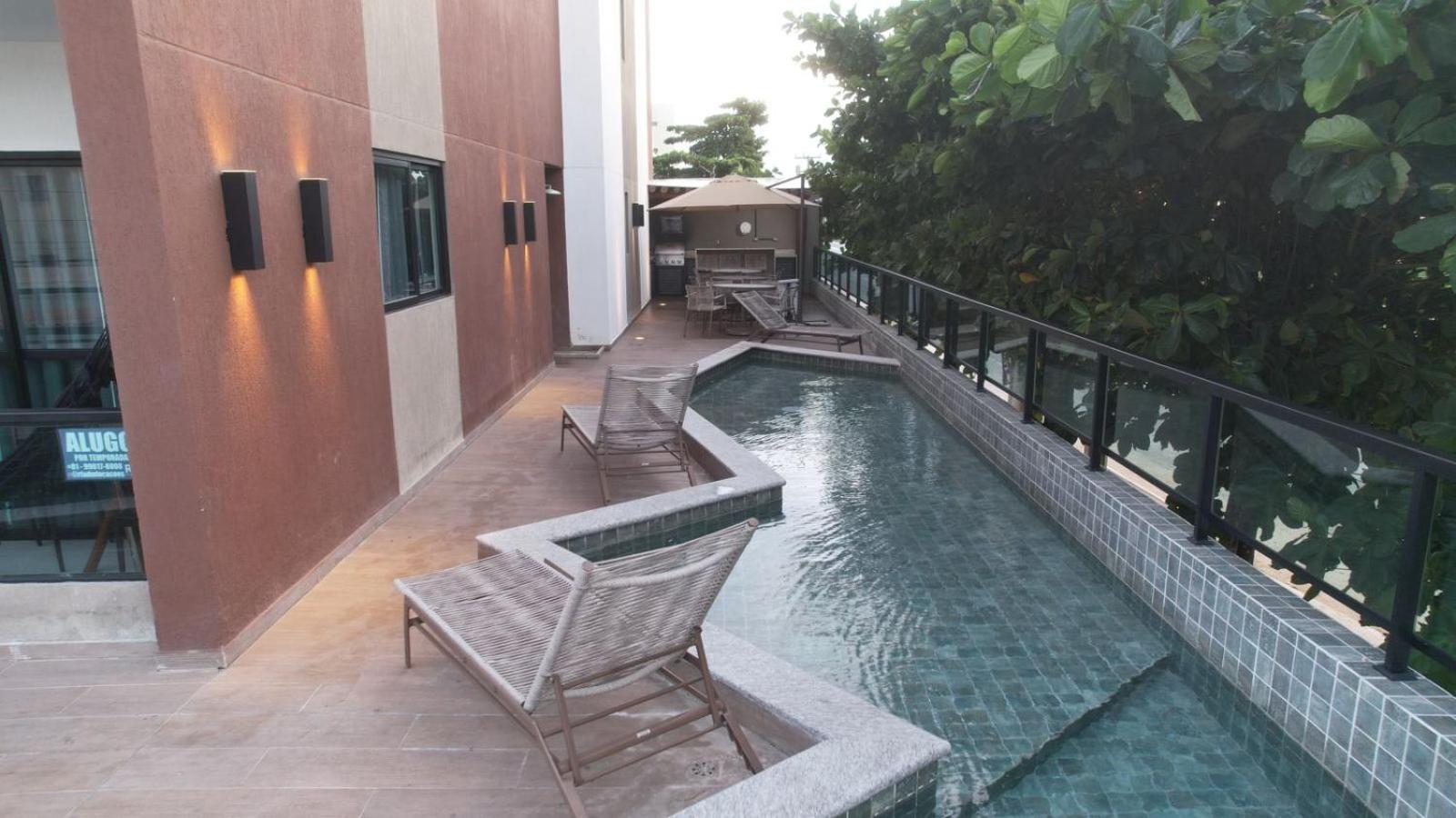 Flat LUXO Porto de Galinhas com piscina privativa