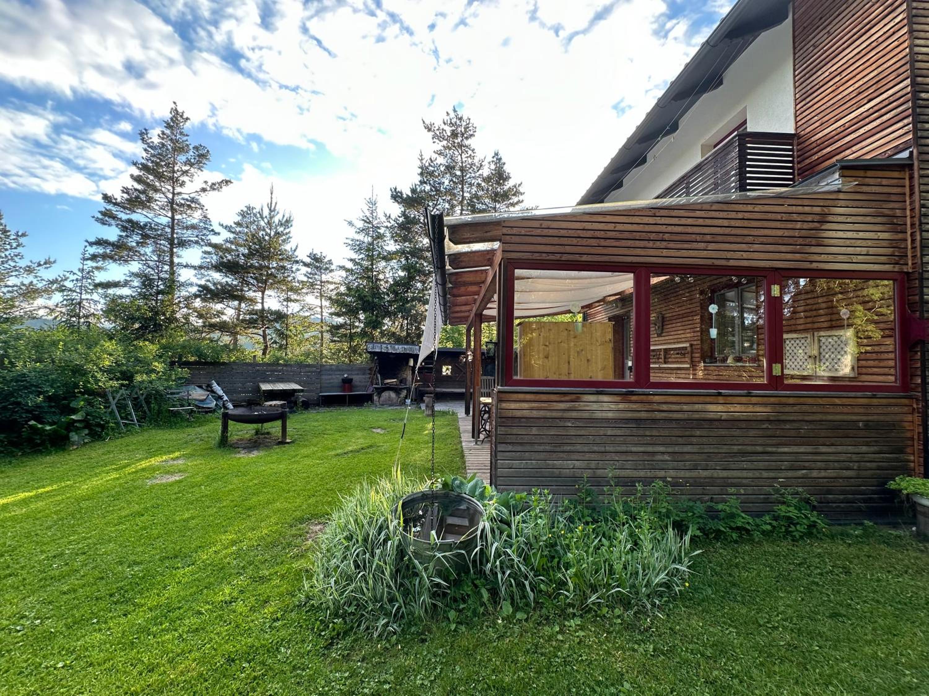 Ferienhaus im Wald