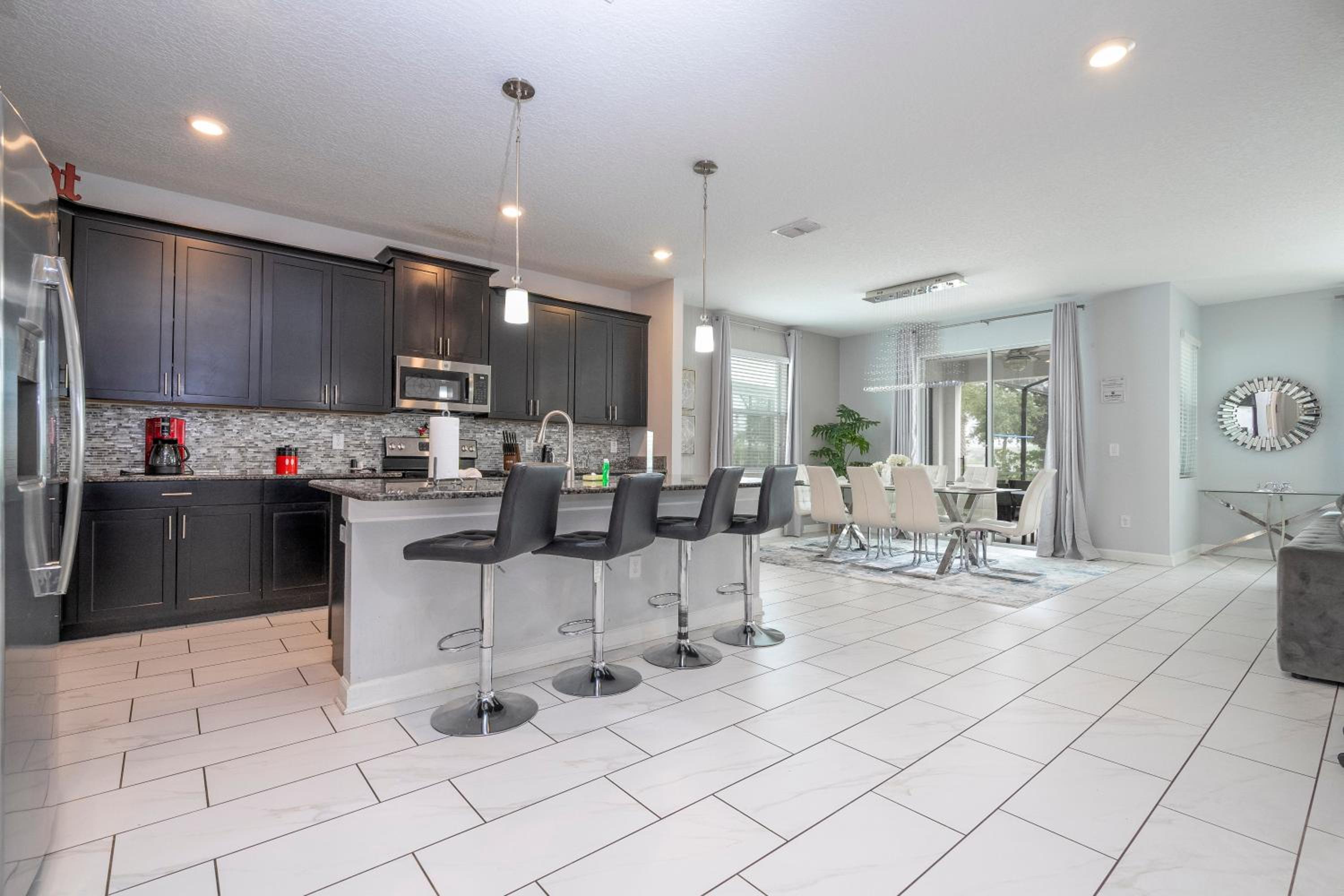 Magical Themed House Just 5 Minutes to Disney Free BBQ Pool Access view 3