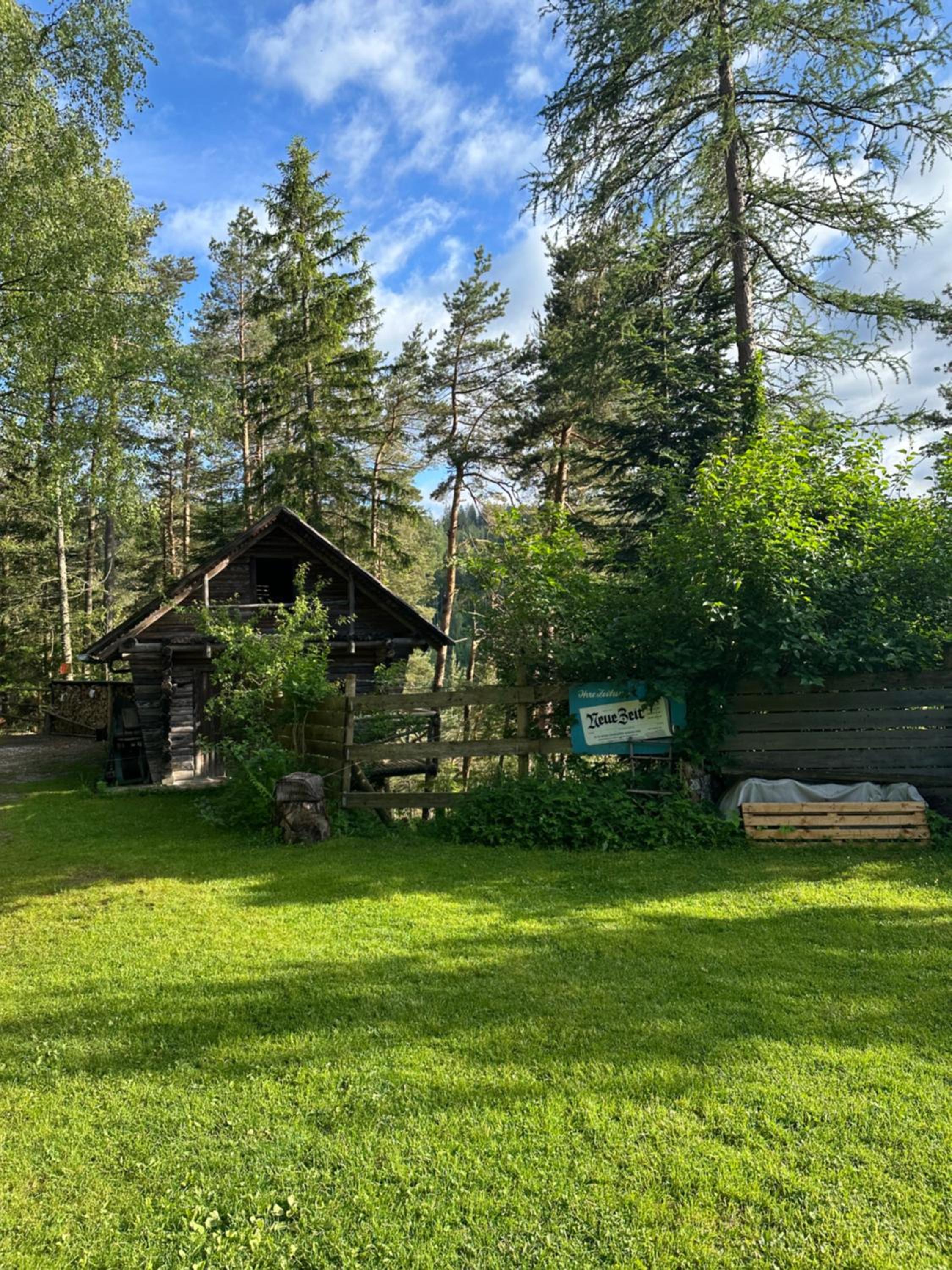 Ferienhaus im Wald