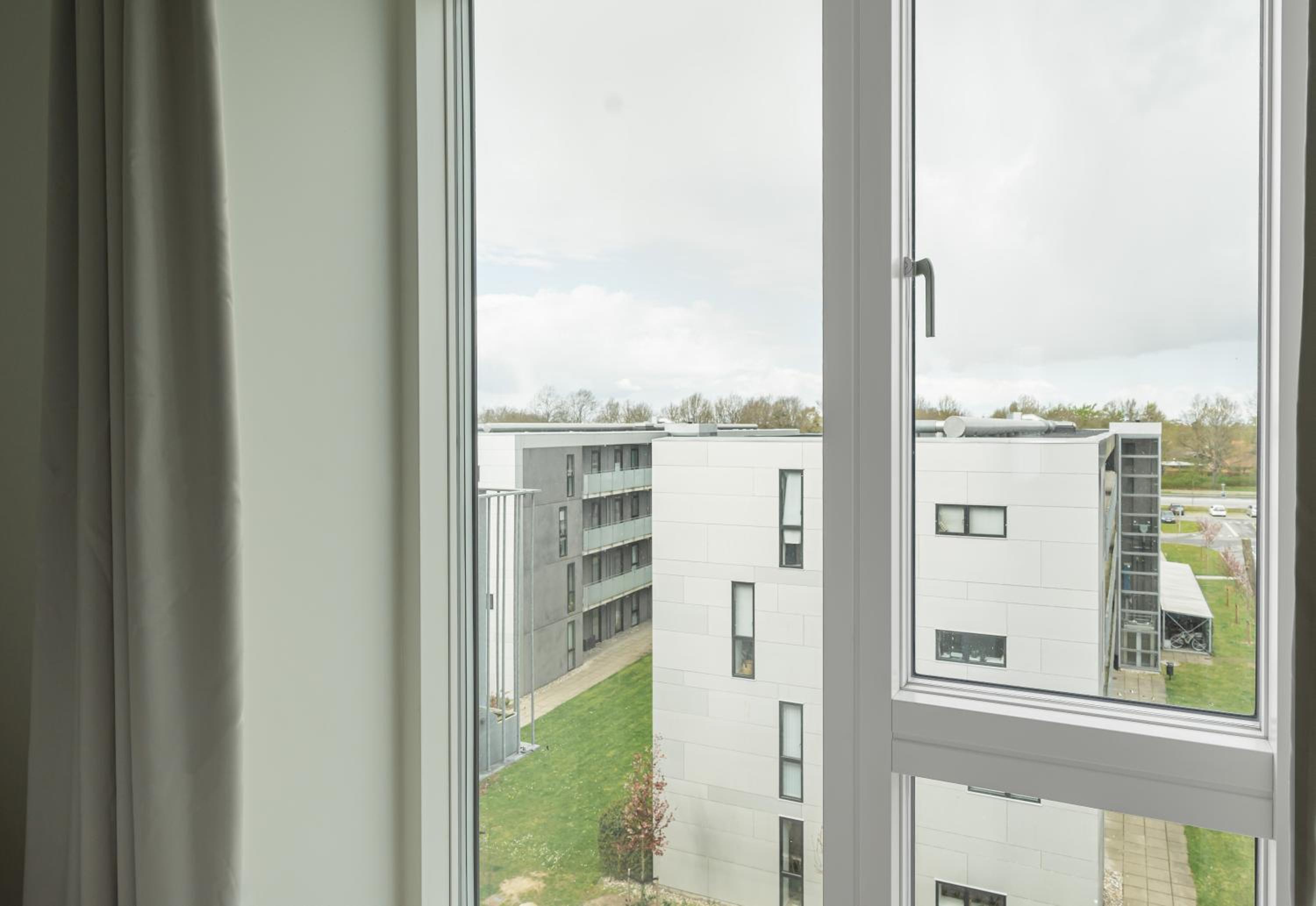 Great 1-bed wbalcony by Odense Harbour