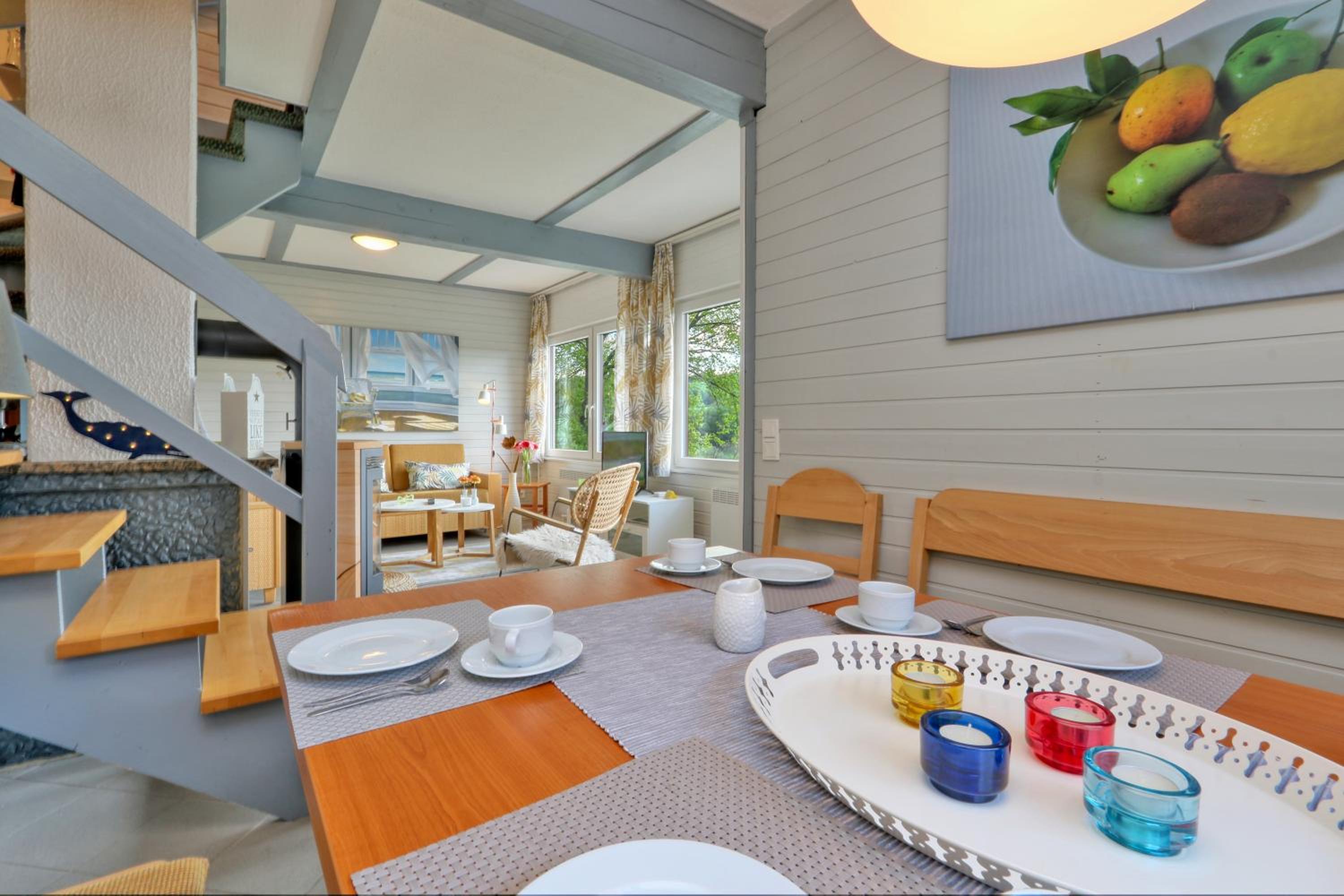 Ferienhaus 22 mit Seeblick und Garten bis 6 Personen