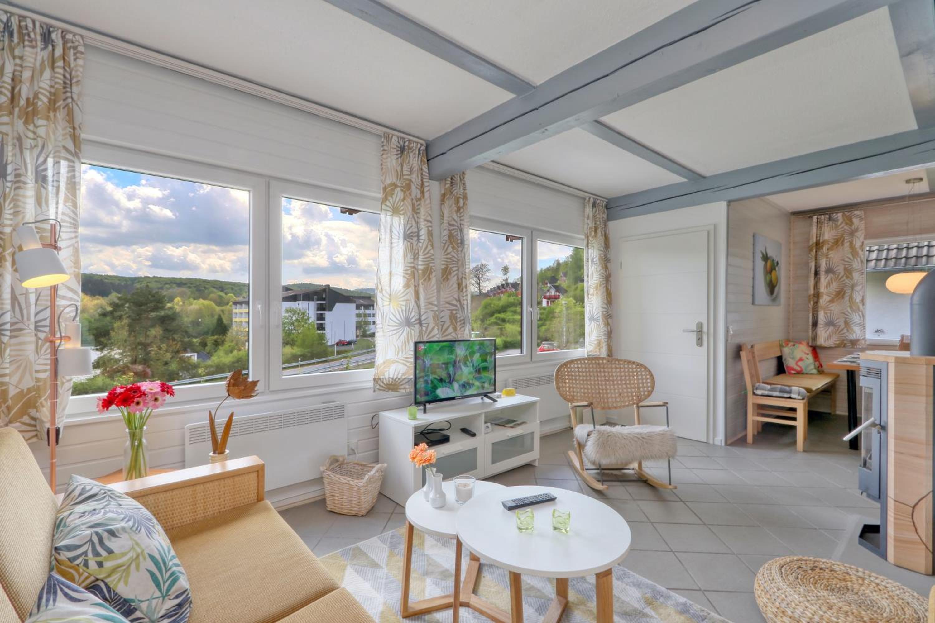 Ferienhaus 22 mit Seeblick und Garten bis 6 Personen