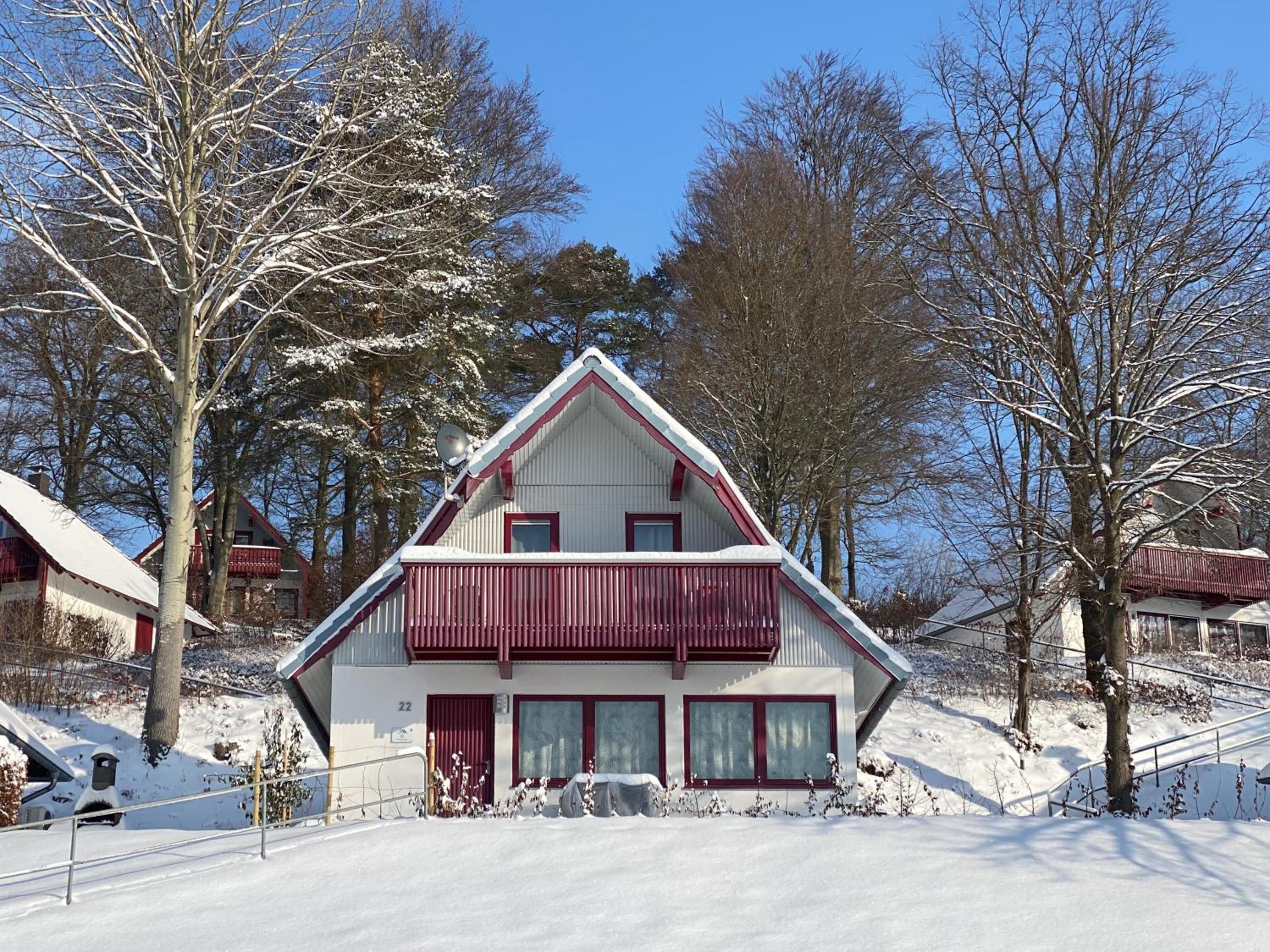 Ferienhaus 22 mit Seeblick und Garten bis 6 Personen