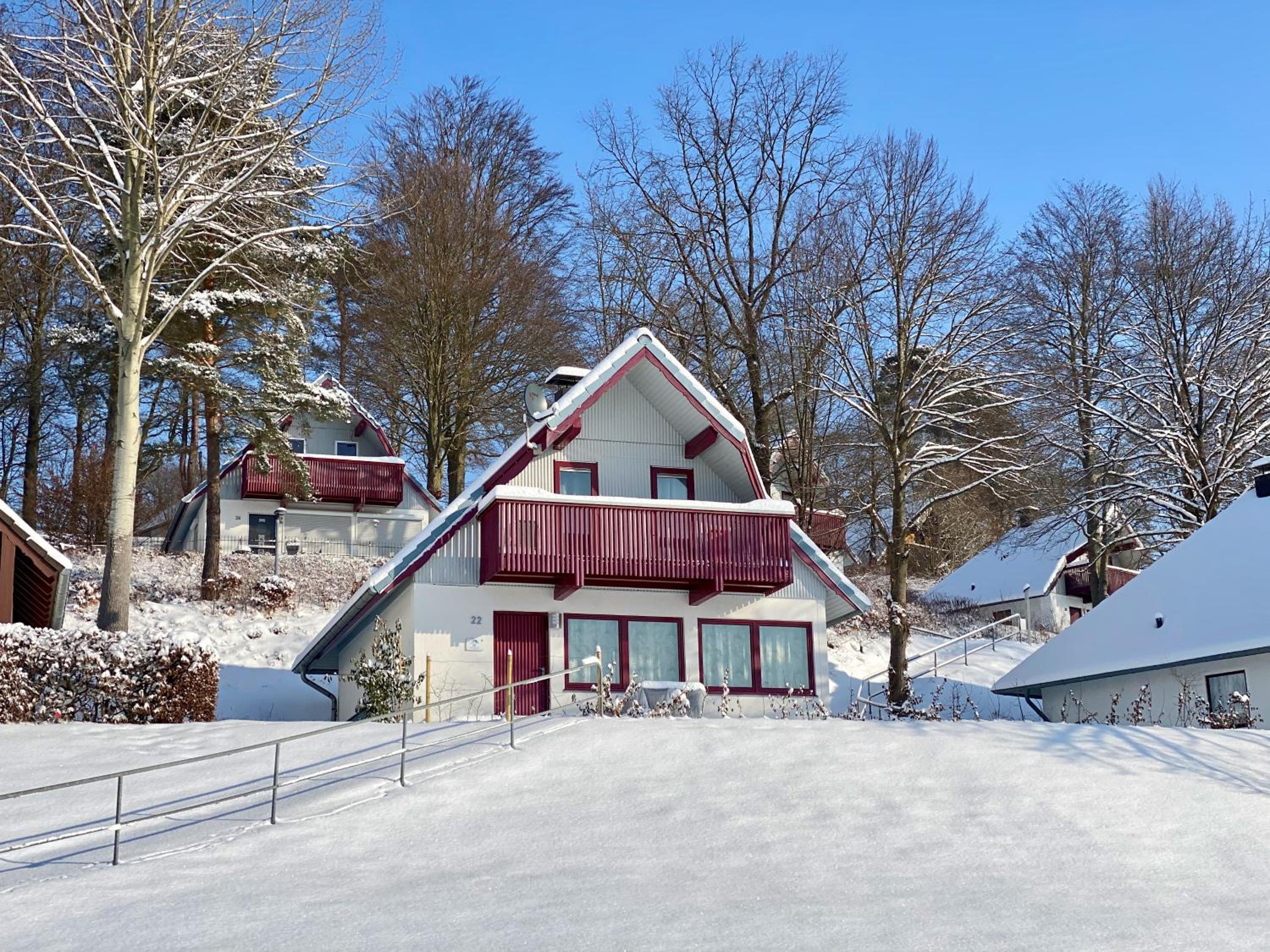 Ferienhaus 22 mit Seeblick und Garten bis 6 Personen