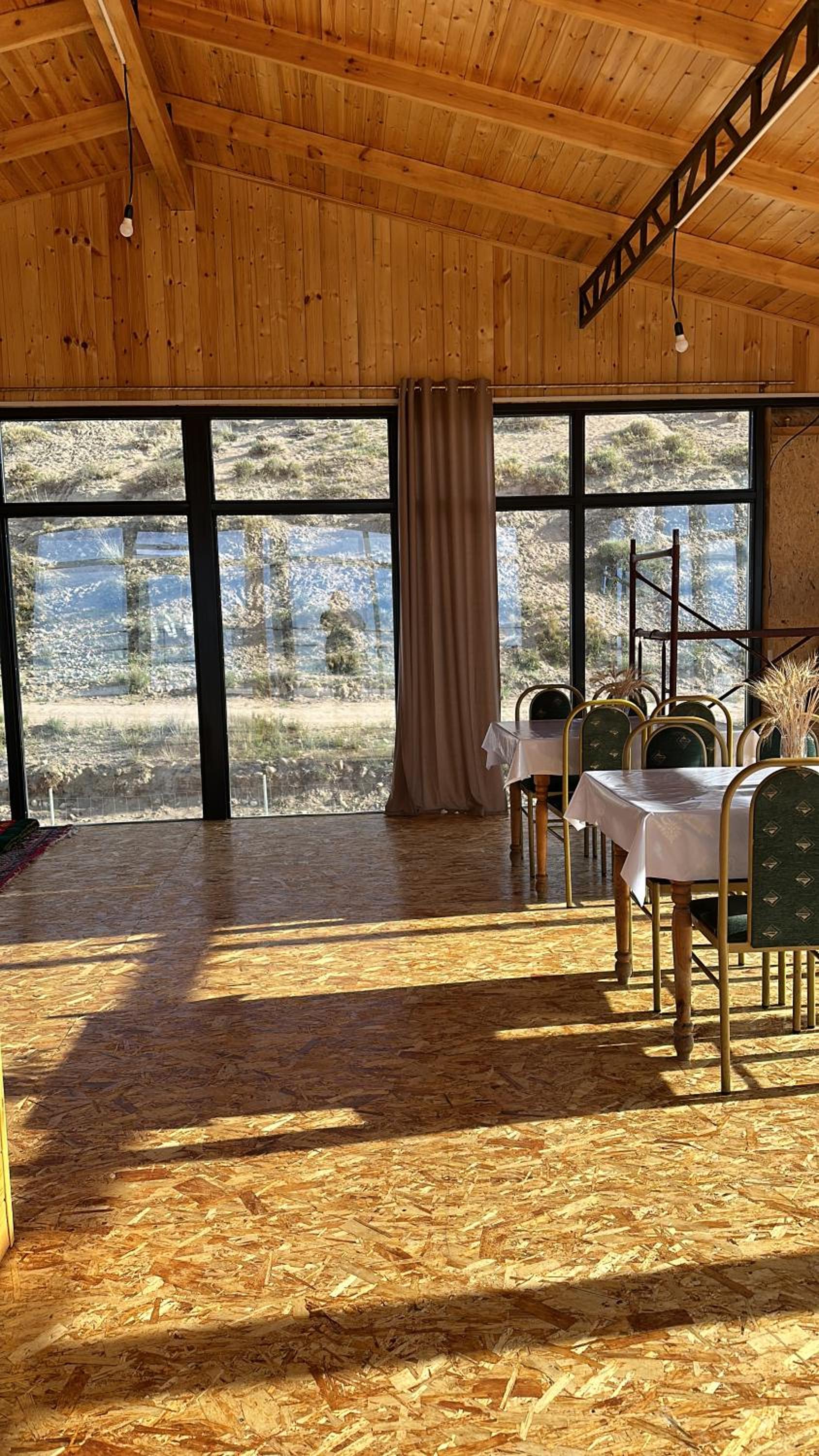 Yurt camp Chyrak view 5