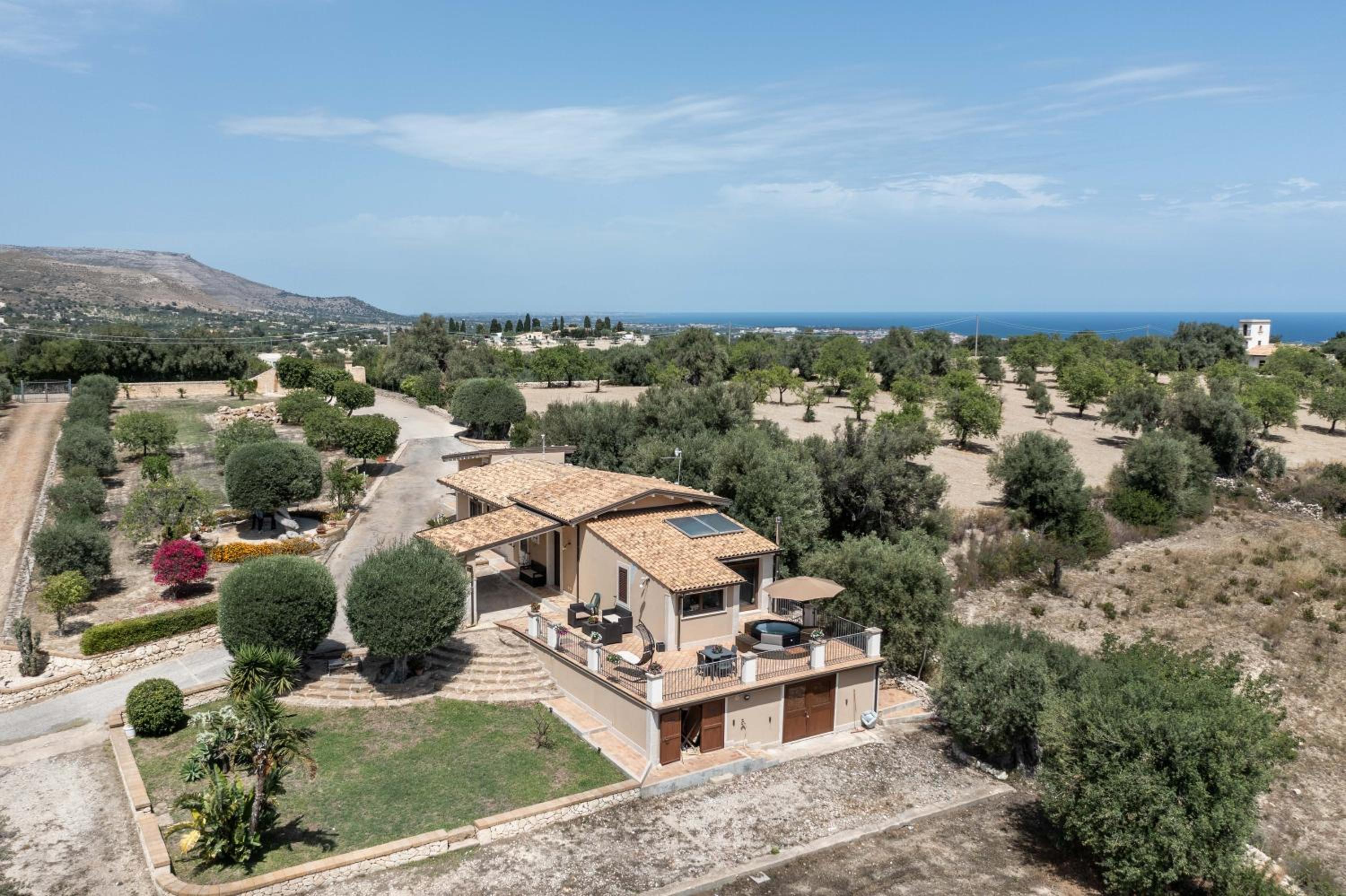 Villa Badessa view 2