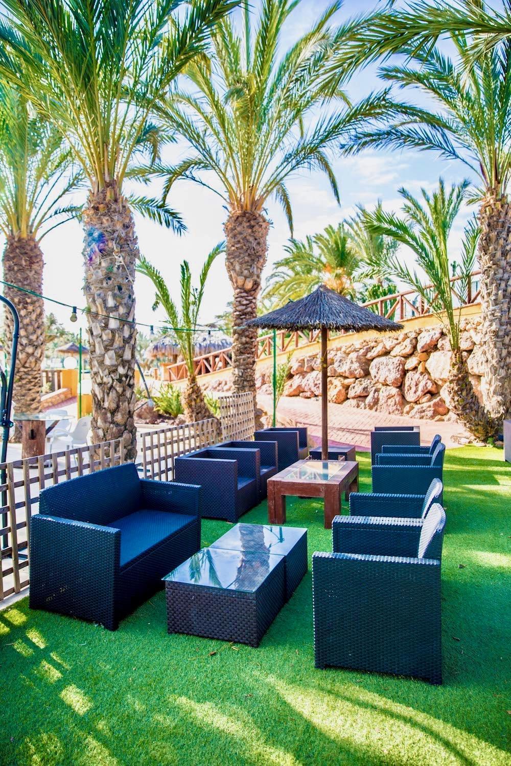 outdoor lounge
