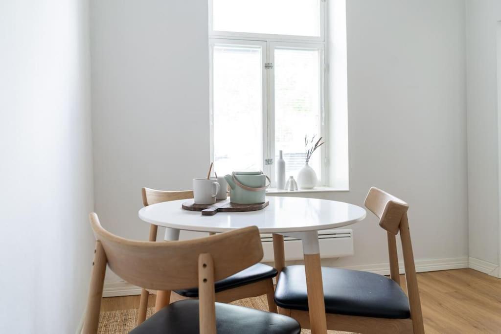 A bright wooden studio for four view 3