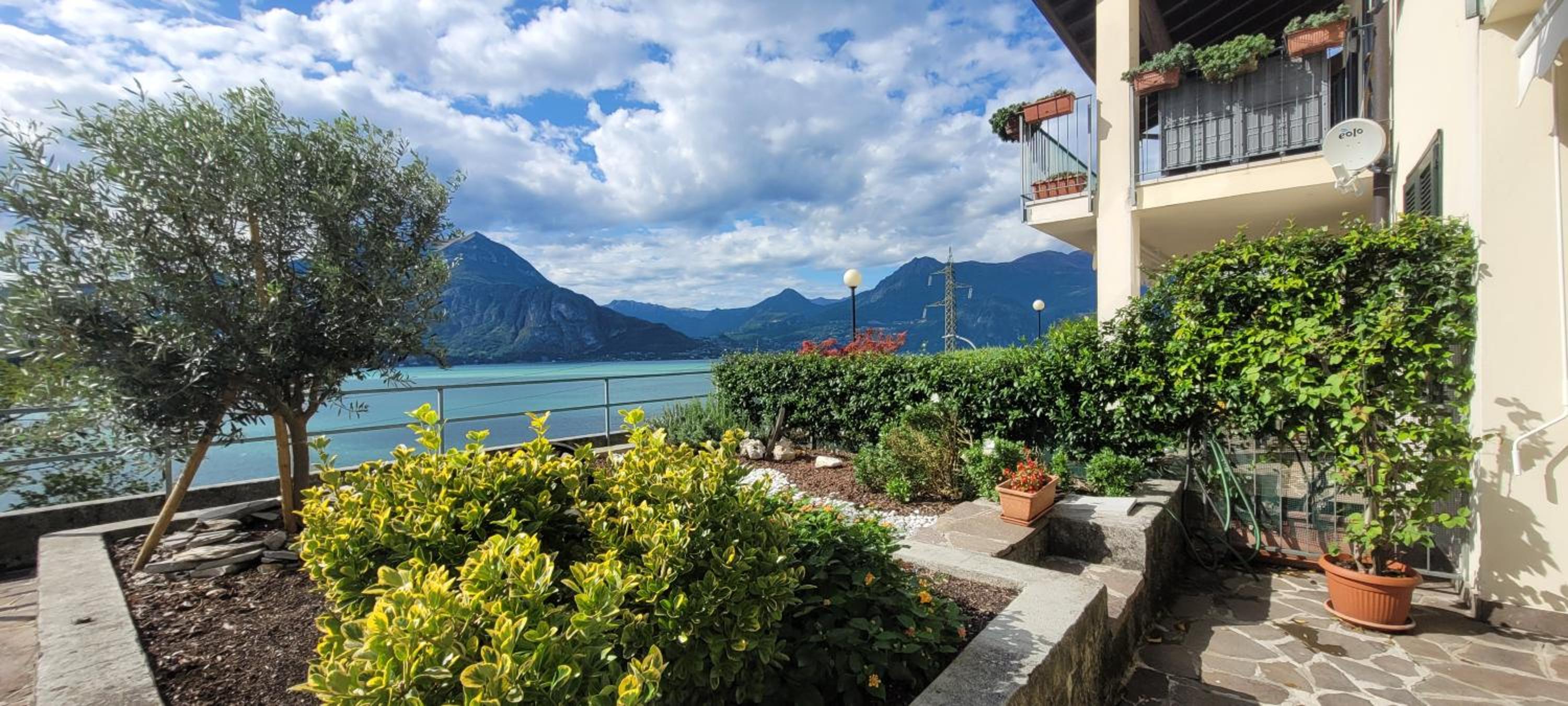 The terrace on Como Lake - Varenna Pino view 2