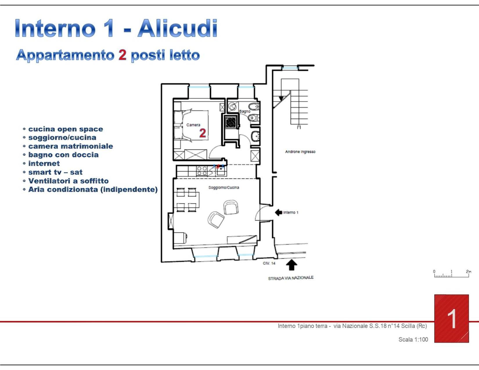 Live & Dream Scilla Appartamento Alicudi Bilocale piano terra view 4