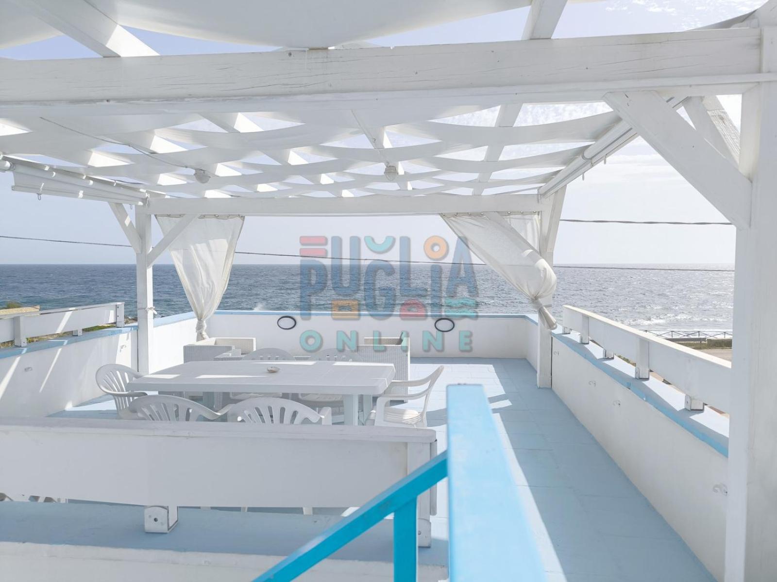 Bilocale Blue House fronte mare, a Posto Rosso view 5