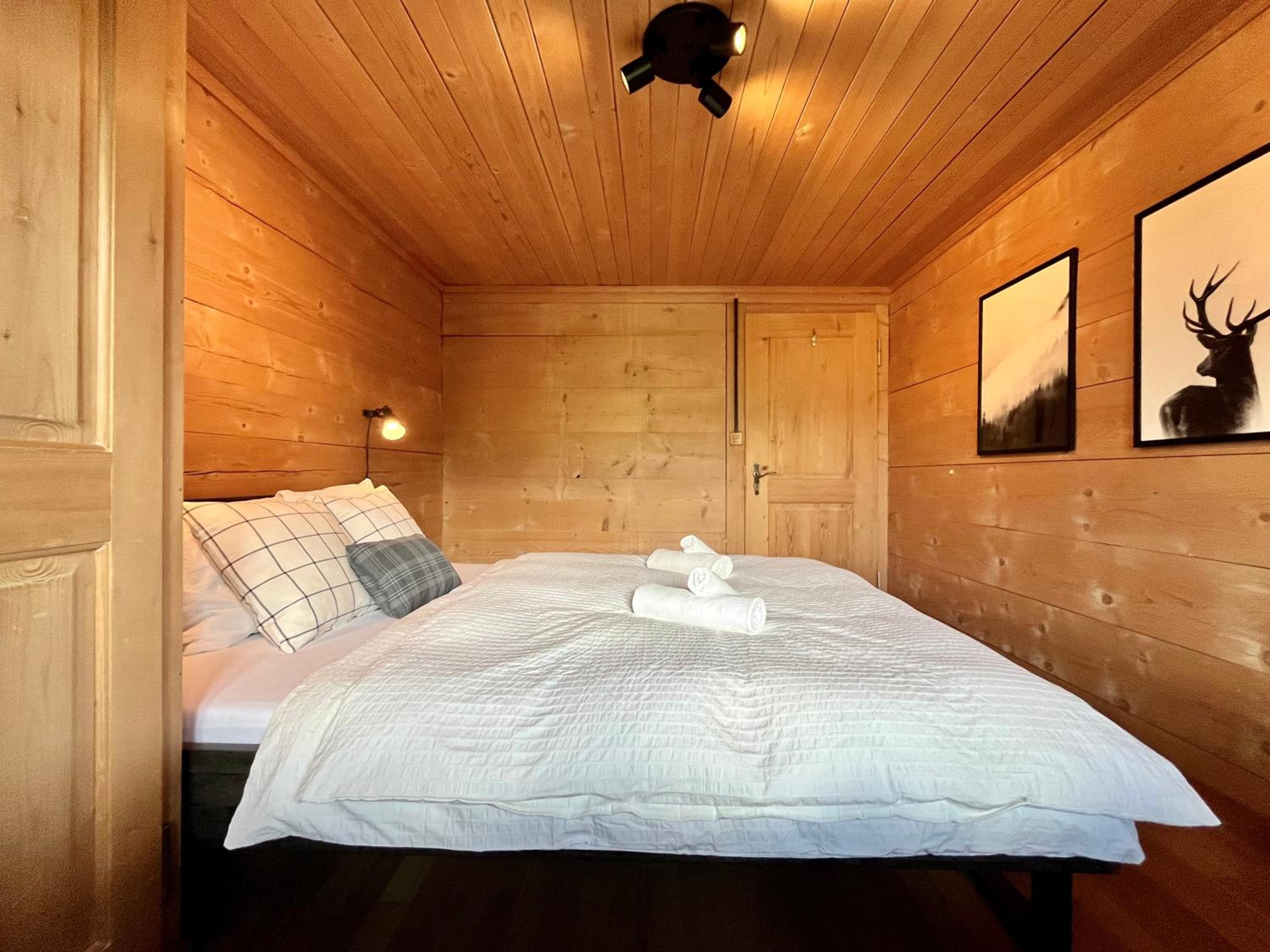zentrale, gemütliche Wohnung im Schweizer Stil I Bergblick