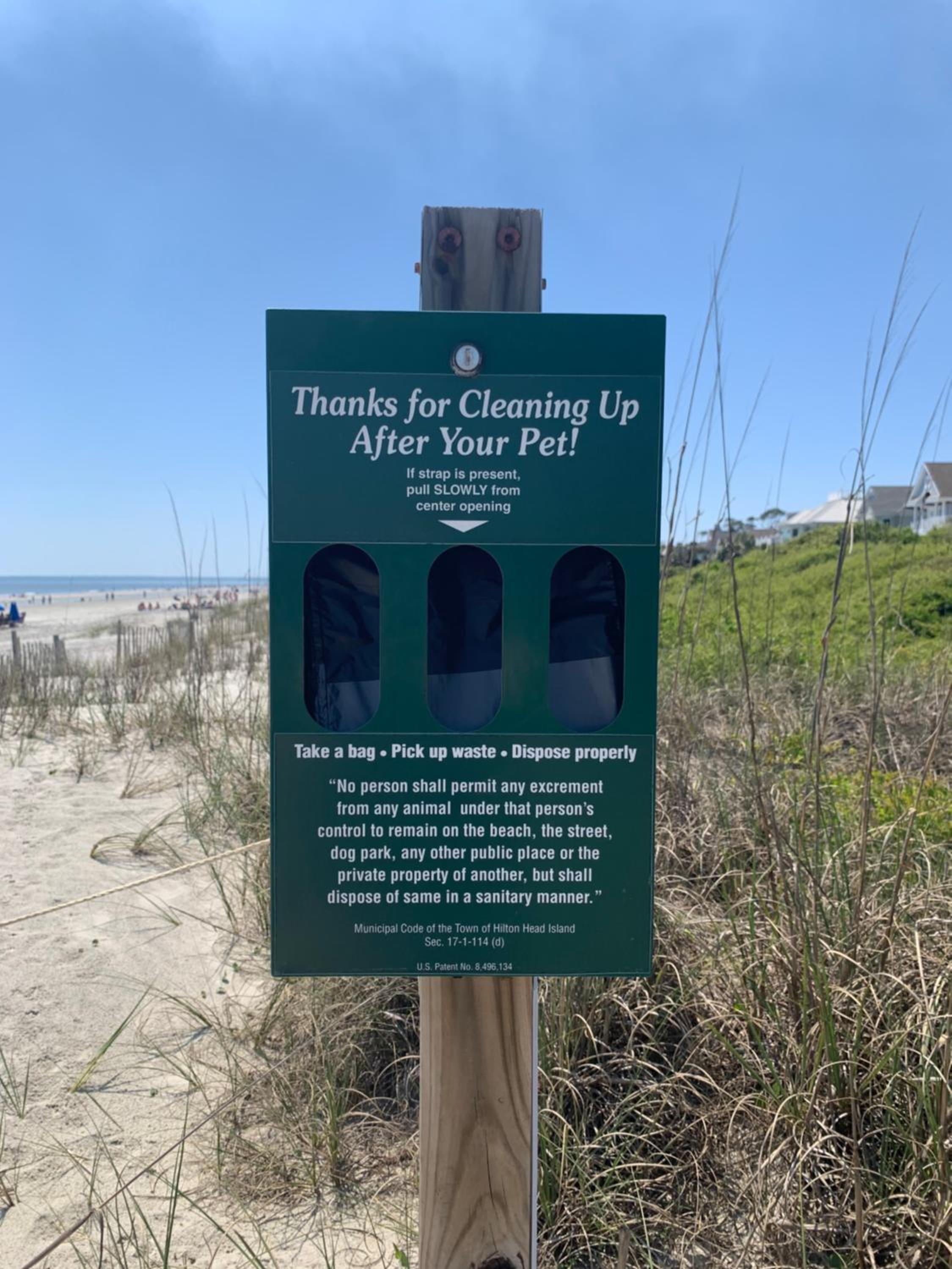 The Blue Heron at Coligny Circle