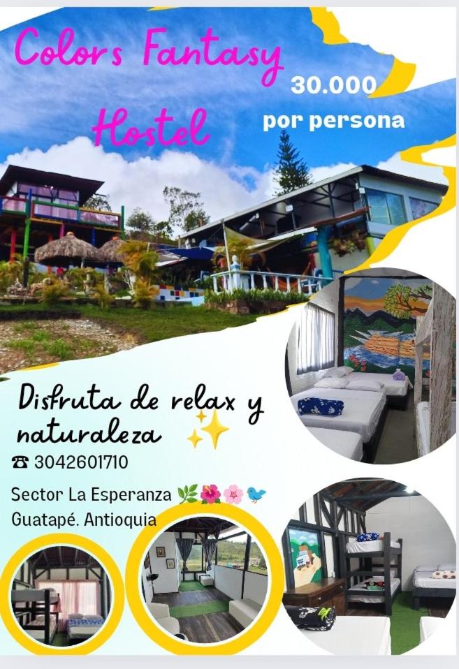 Colors Fantasy Guatape Backpackers and Travellers