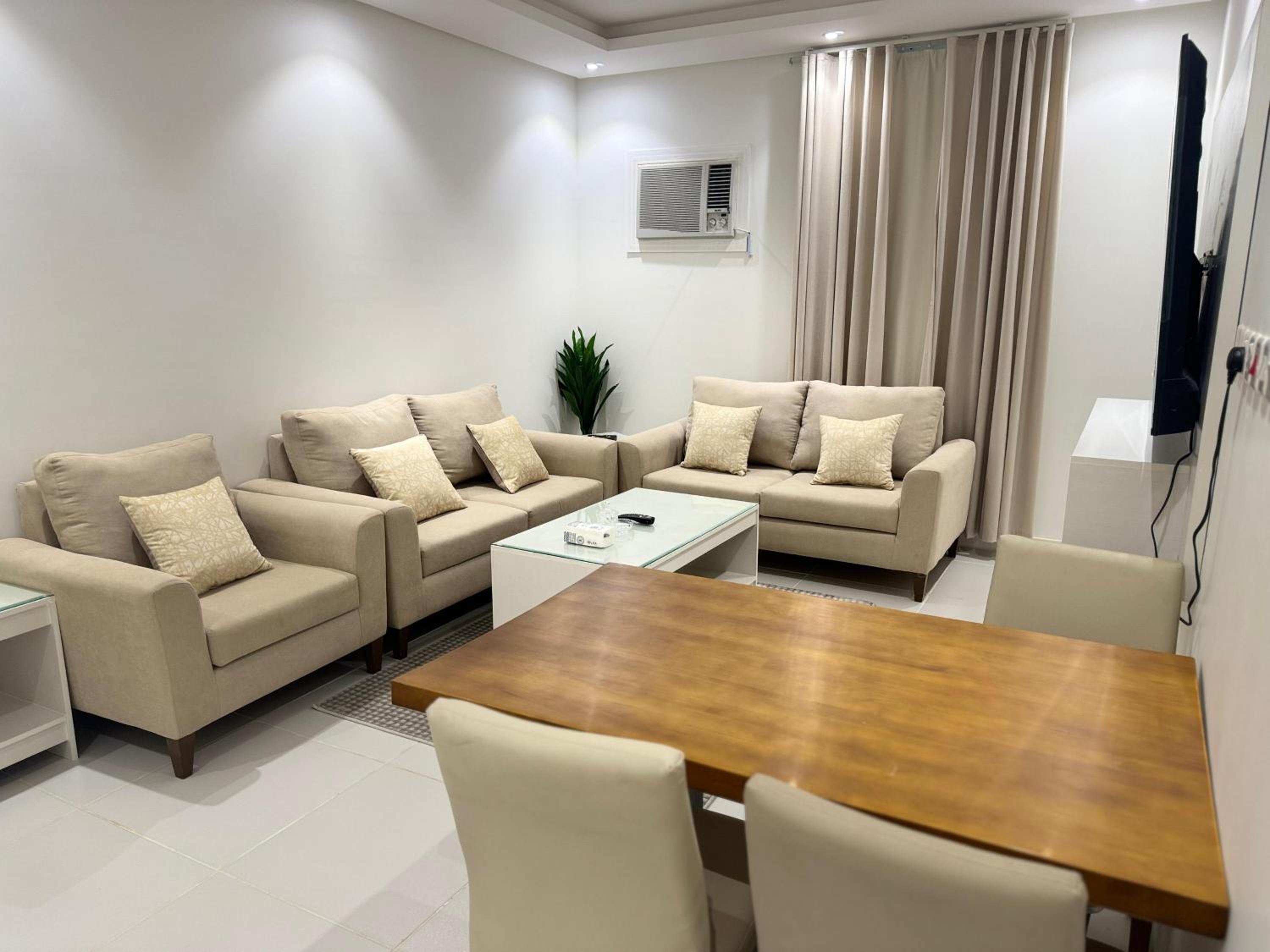 The white Apartments