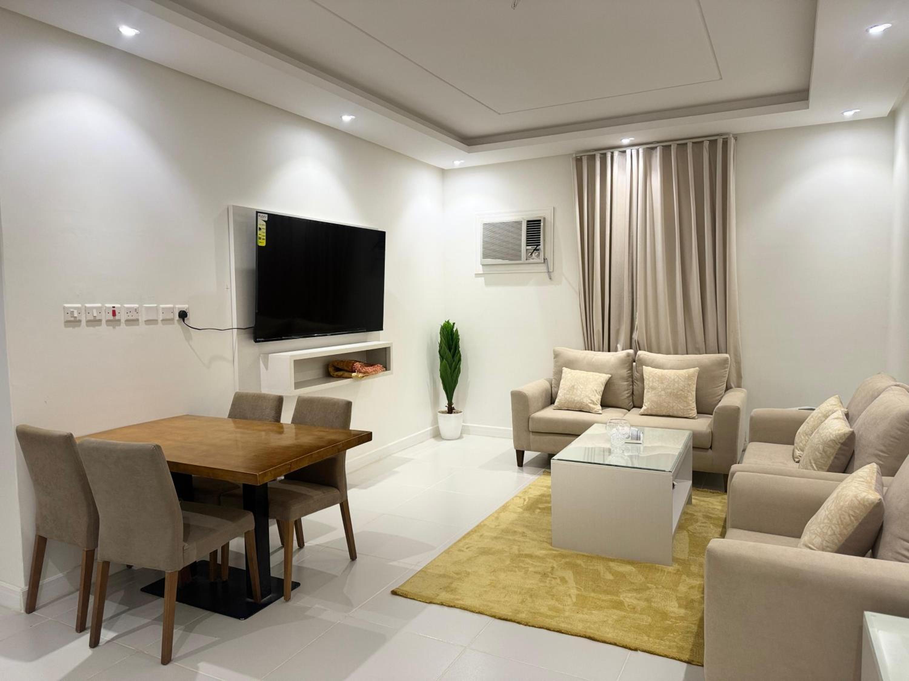 The white Apartments