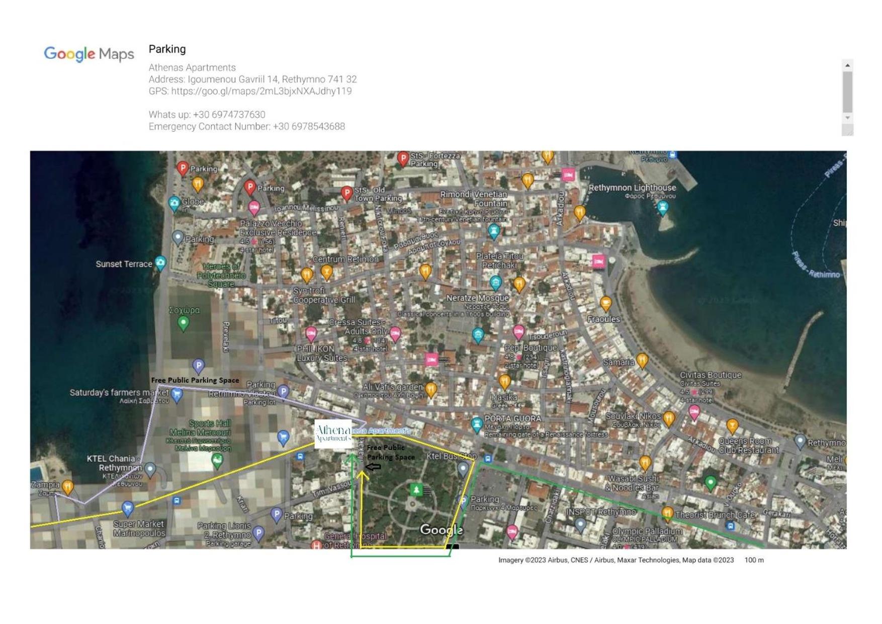 Athena Apartment's - Rethymno Crete view 5