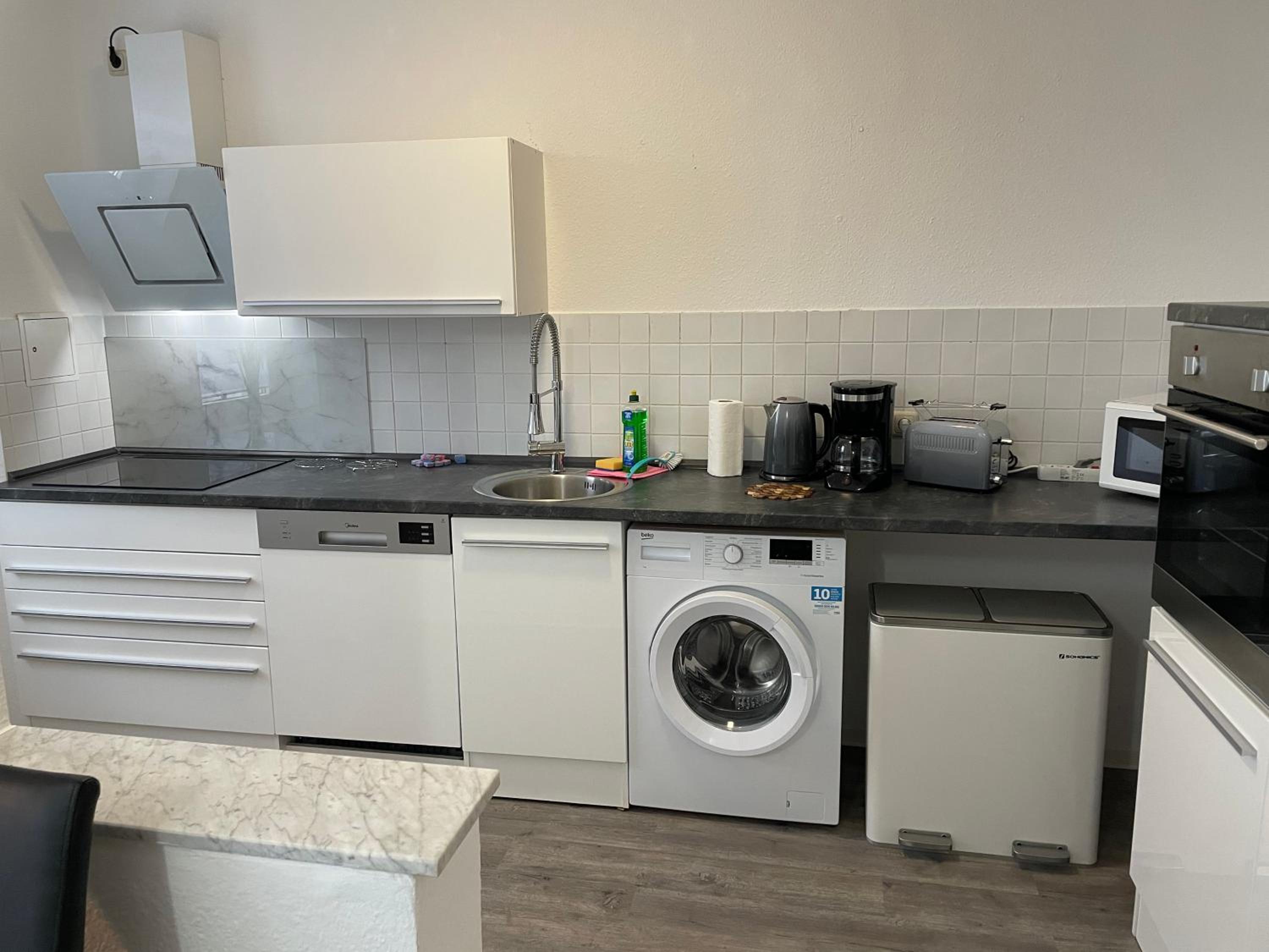 Apartment Hanseviertel Erfurt - 2 Schlafzimmer - 4 Betten - gratis PKW Stellplatz - SmartTV