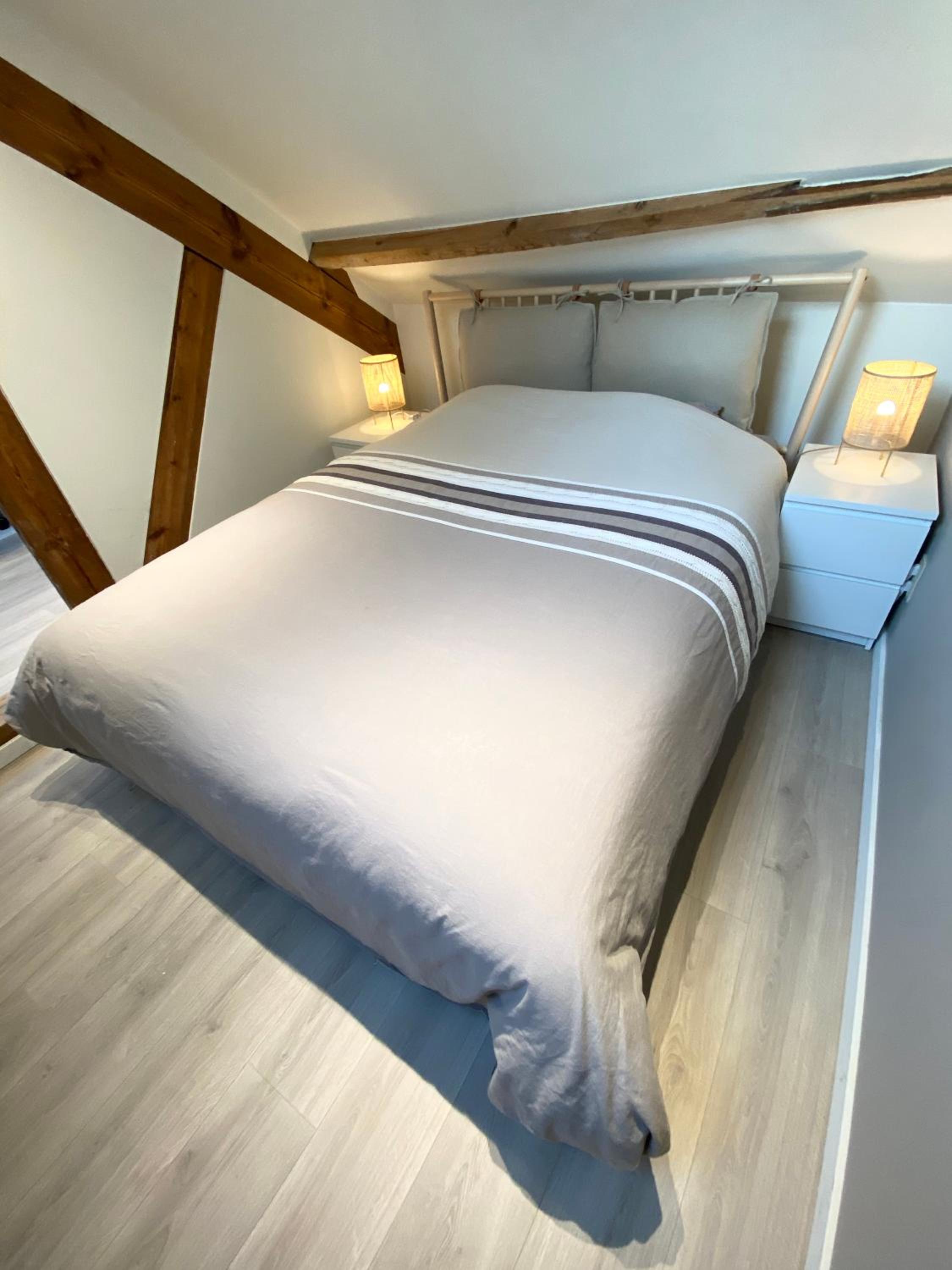 Penthouse with Airconditioning and Big Terrace, Close to Gent Sint-Pieters Station and City Centre