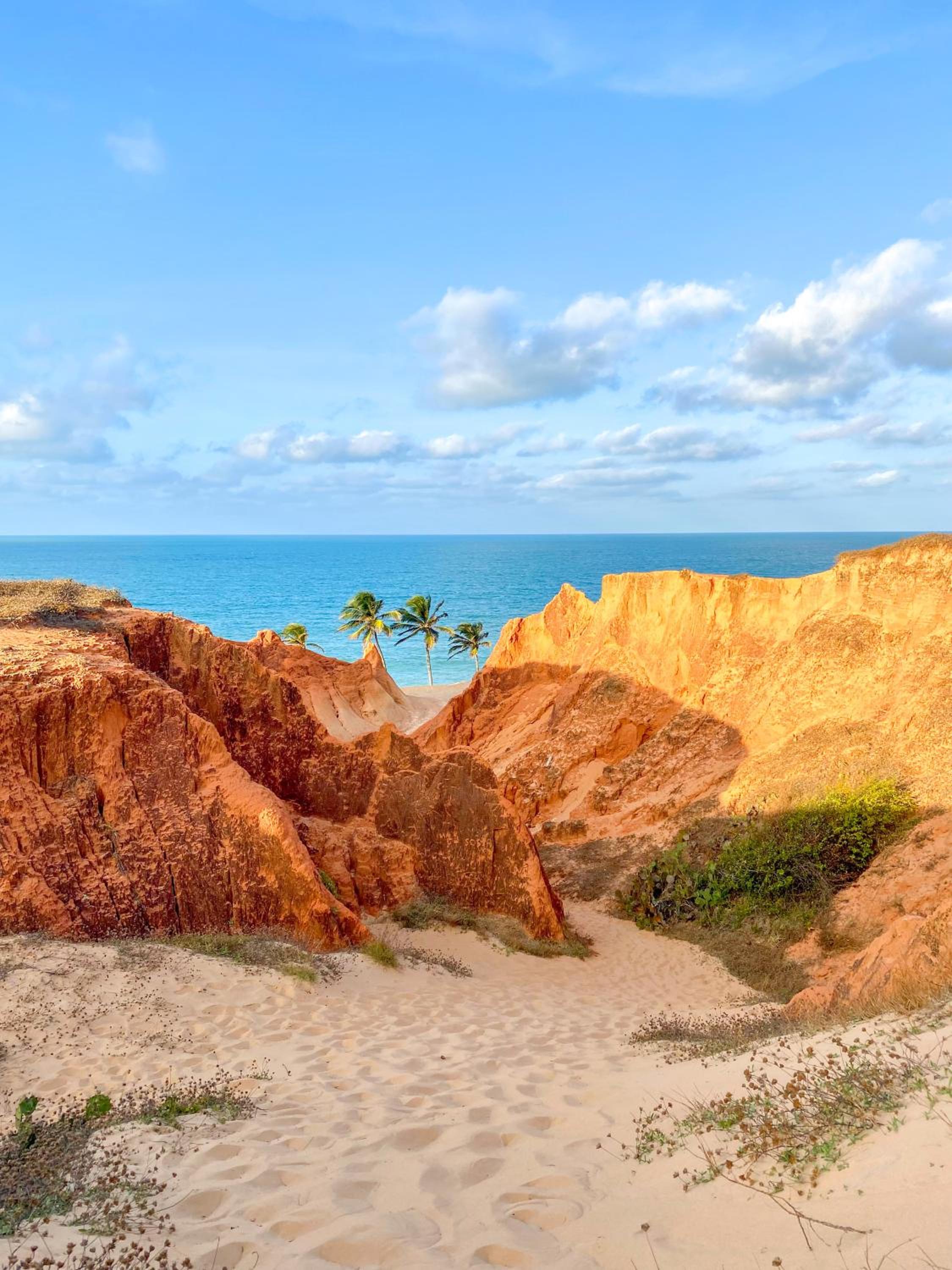 Casa Egípcia em Morro branco - na quadra da praia