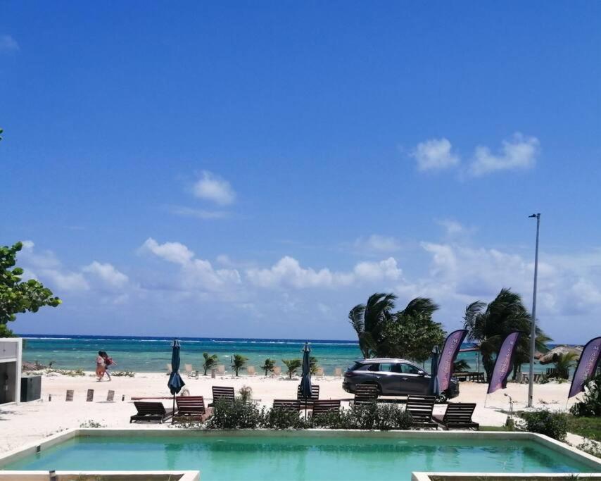 Mahaguay - Hermoso departamento frente al mar en Mahahual