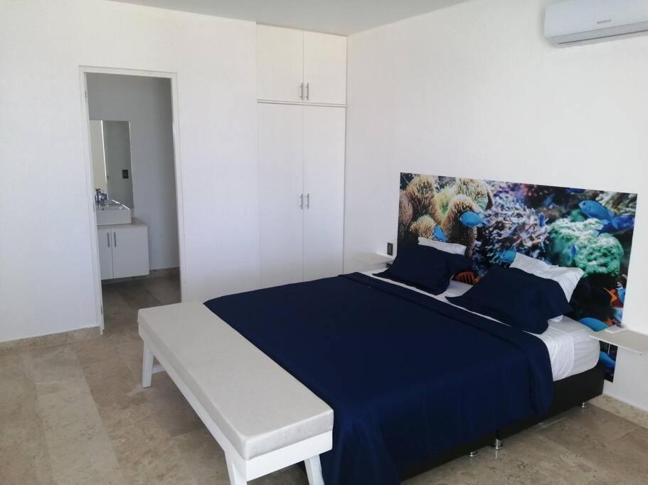 Mahaguay - Hermoso departamento frente al mar en Mahahual