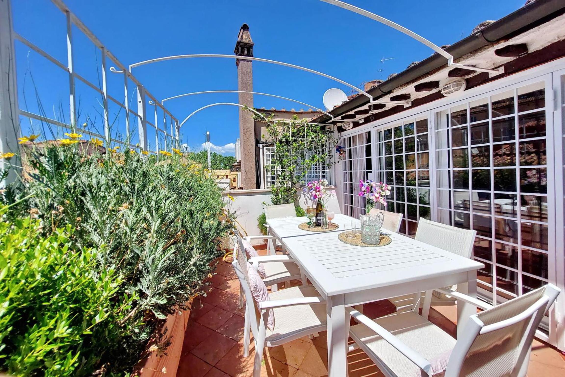 Magical Navona Duplex With Terrace by Halldis