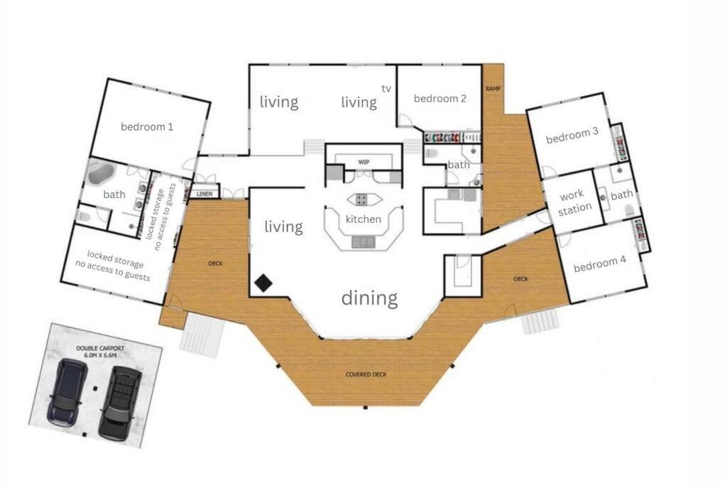 Hideaway at Brookfield Acreage Tennis Court Pool