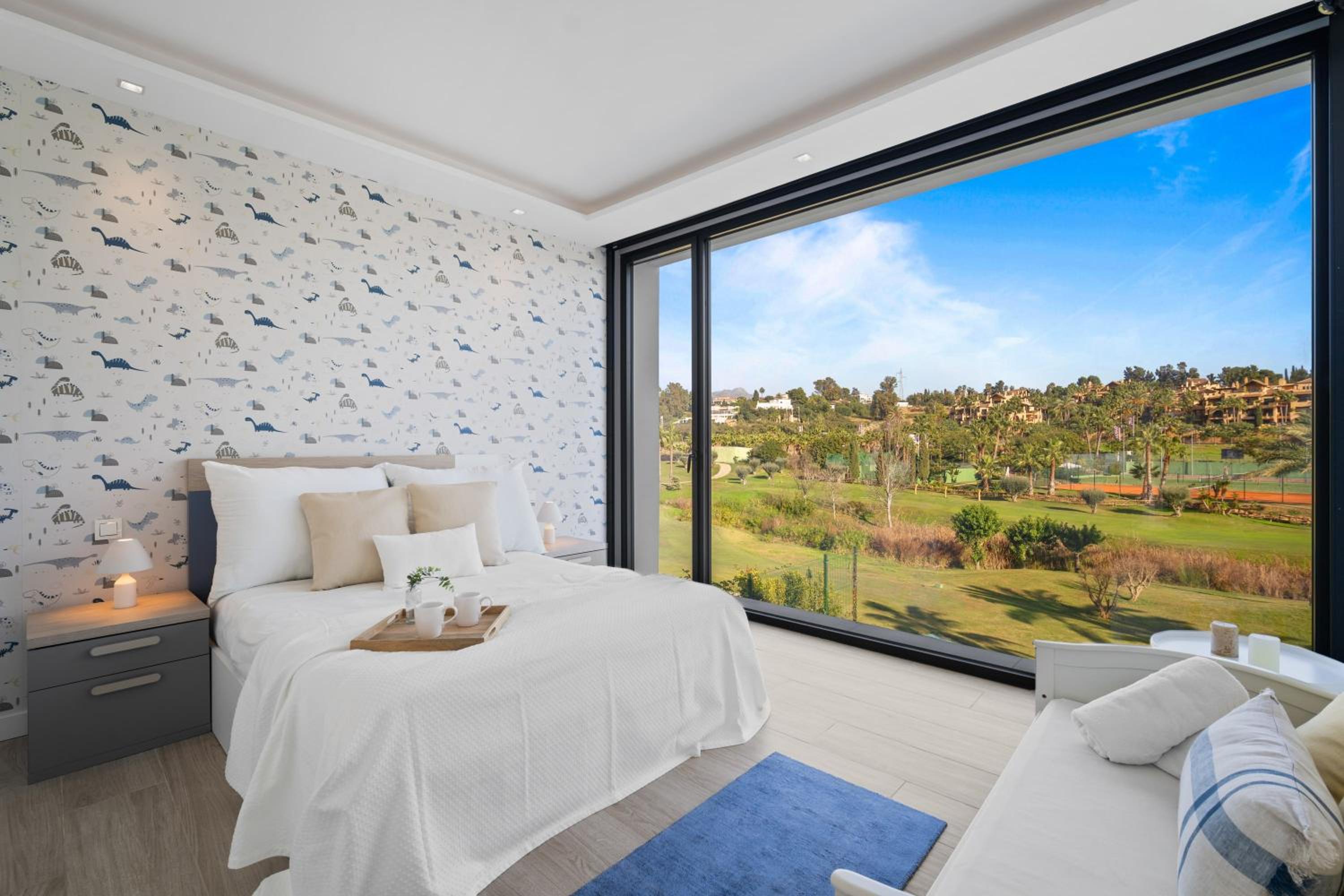 Villa Sandie Front Golf Cinema Room Sauna Jacuzzi Kids Playground