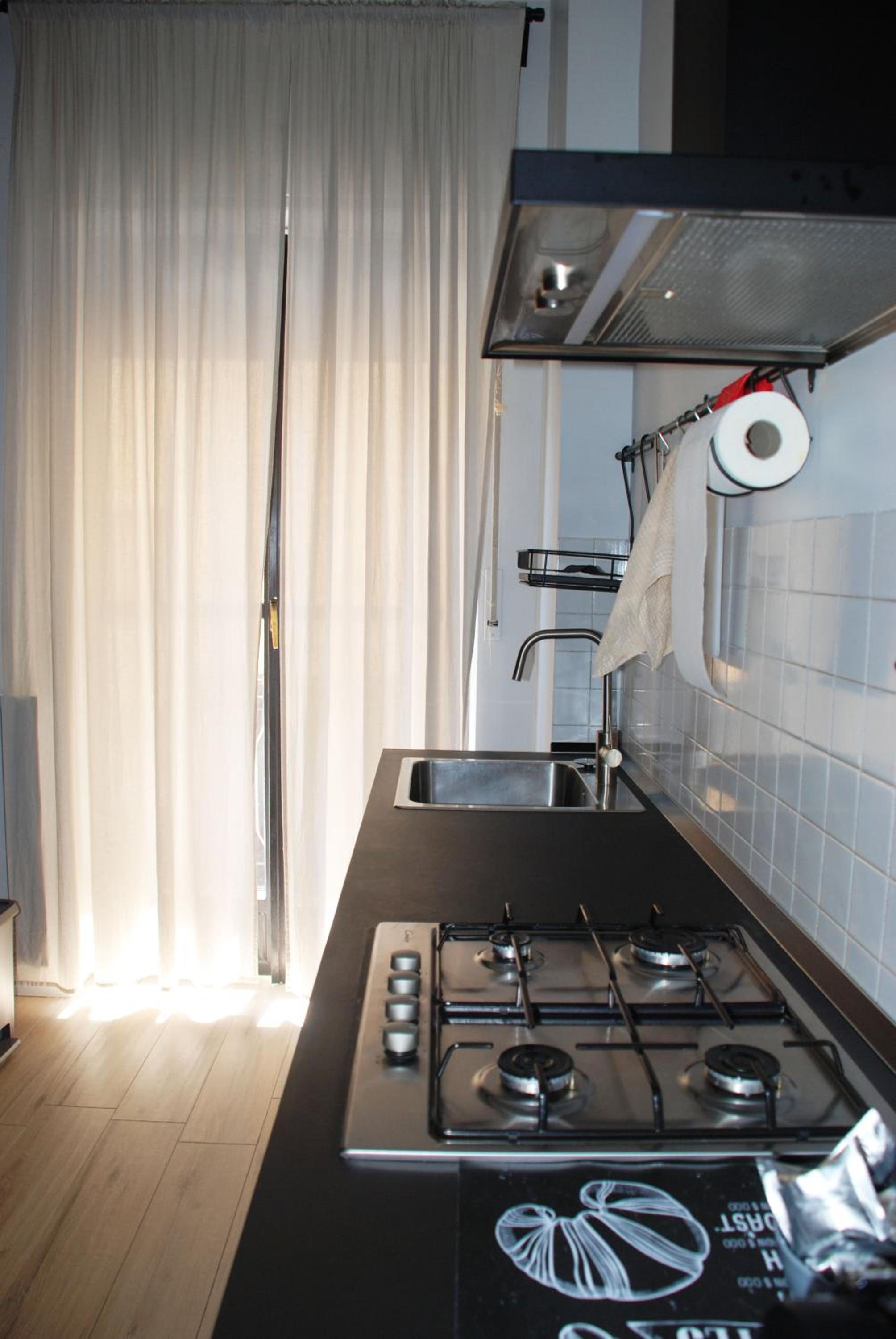 duo apartment en Salerno — kitchen
