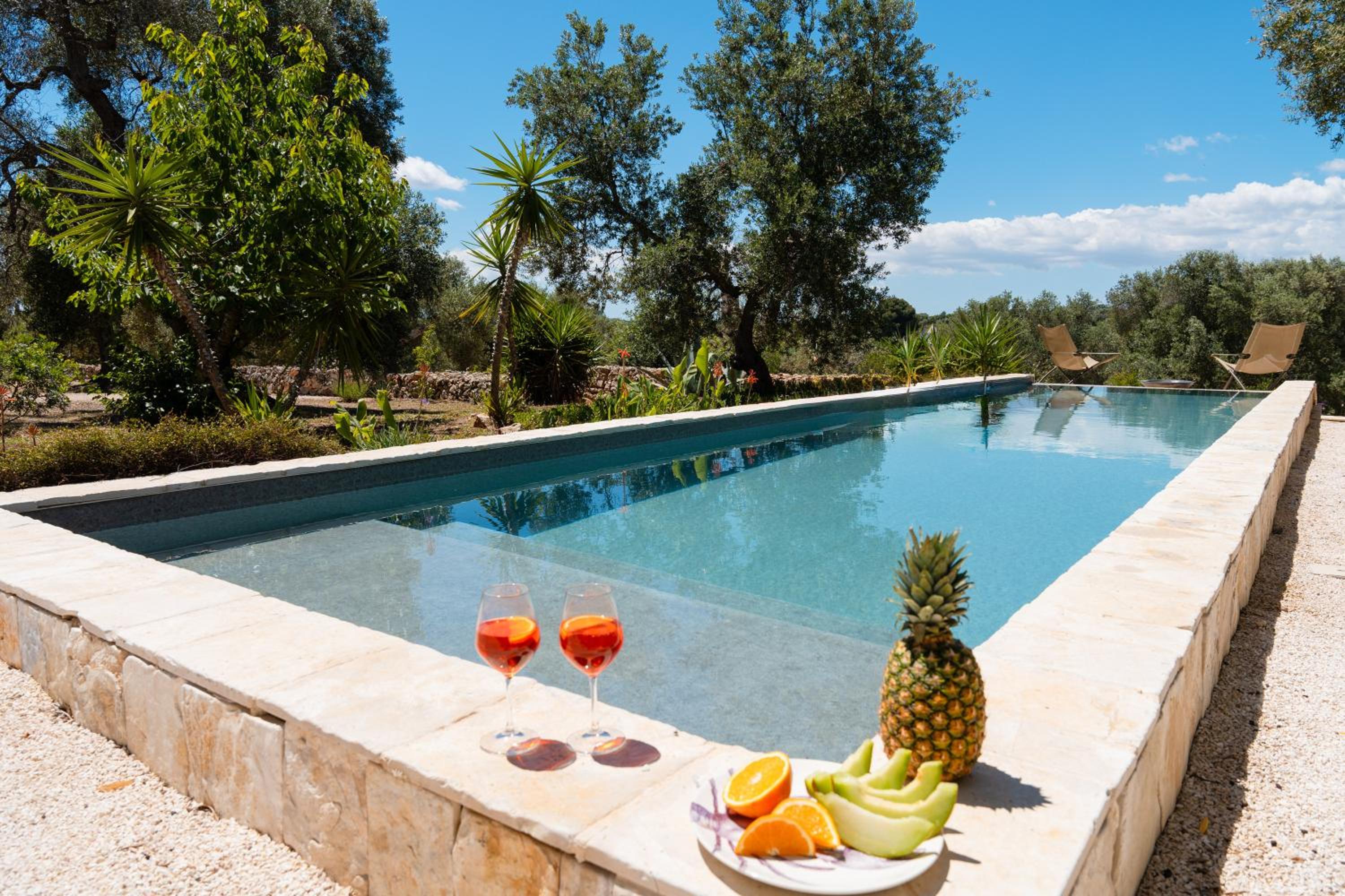 Trulli Kairos en Ostuni — recepcion & lobby