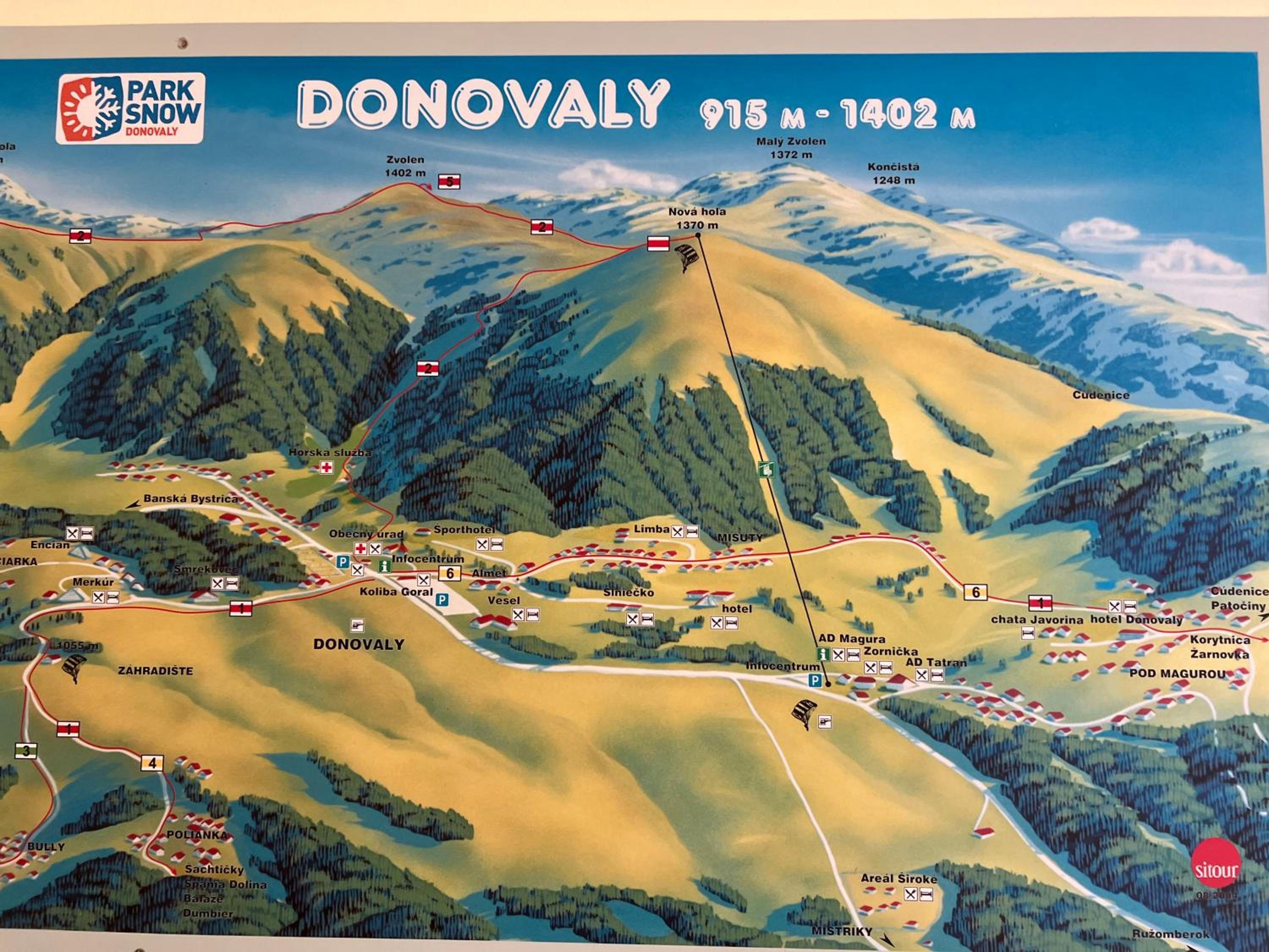 SKI&Fun Donovaly Magura view 5