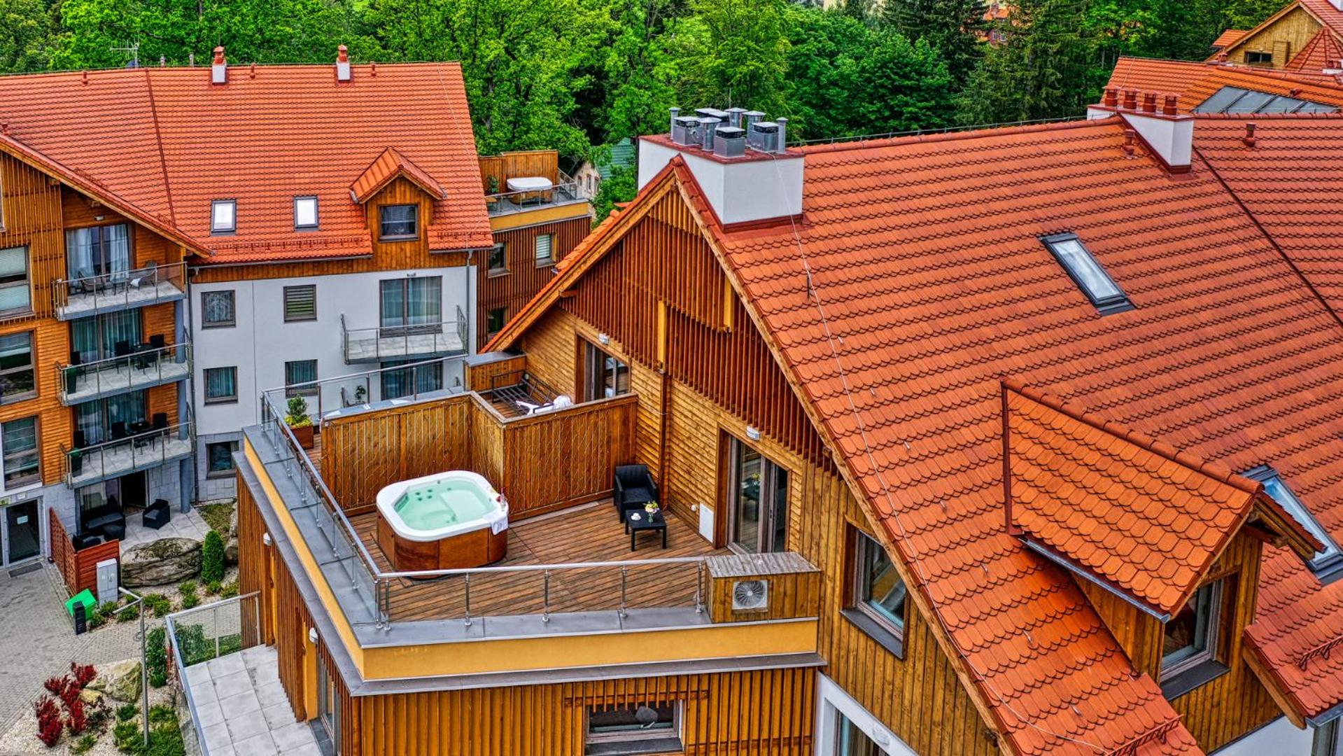 Royal Prestige Collection z prywatnym jacuzzi - STONE HILL RESORT z basenem i saunami