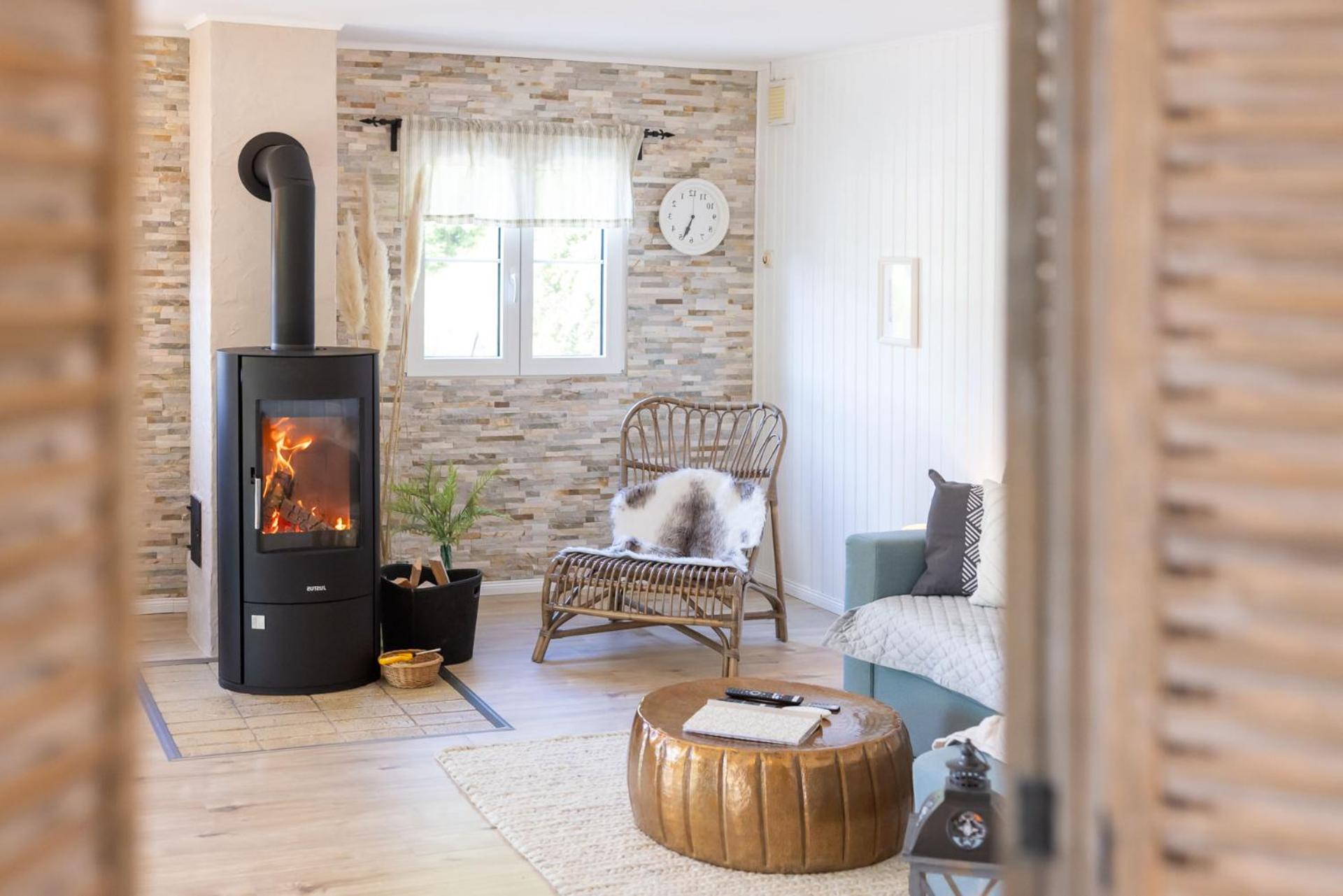 Romantisches Cottage mit Sauna, Terrasse & Natur