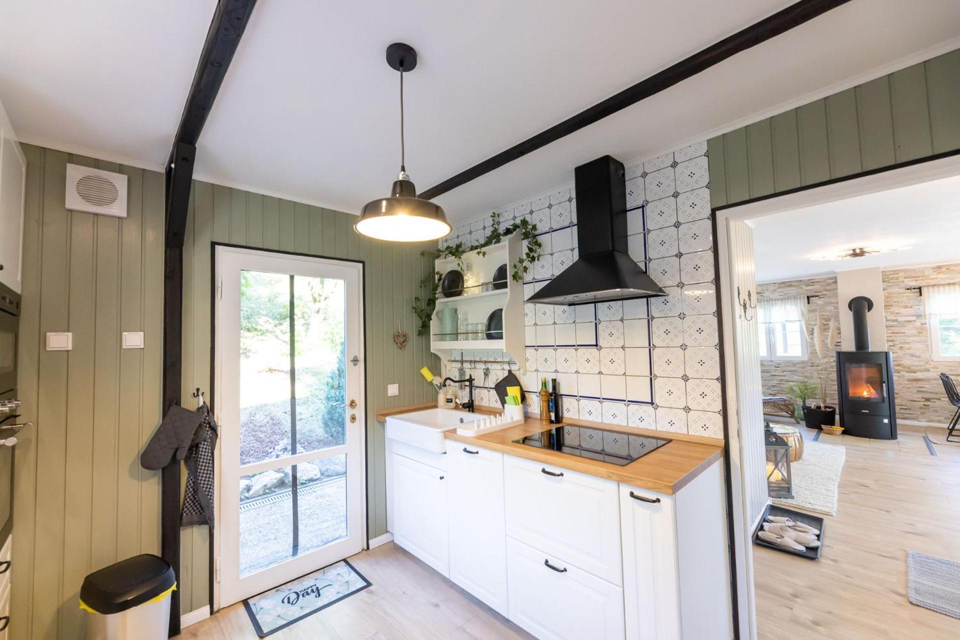 Romantisches Cottage mit Sauna, Terrasse & Natur