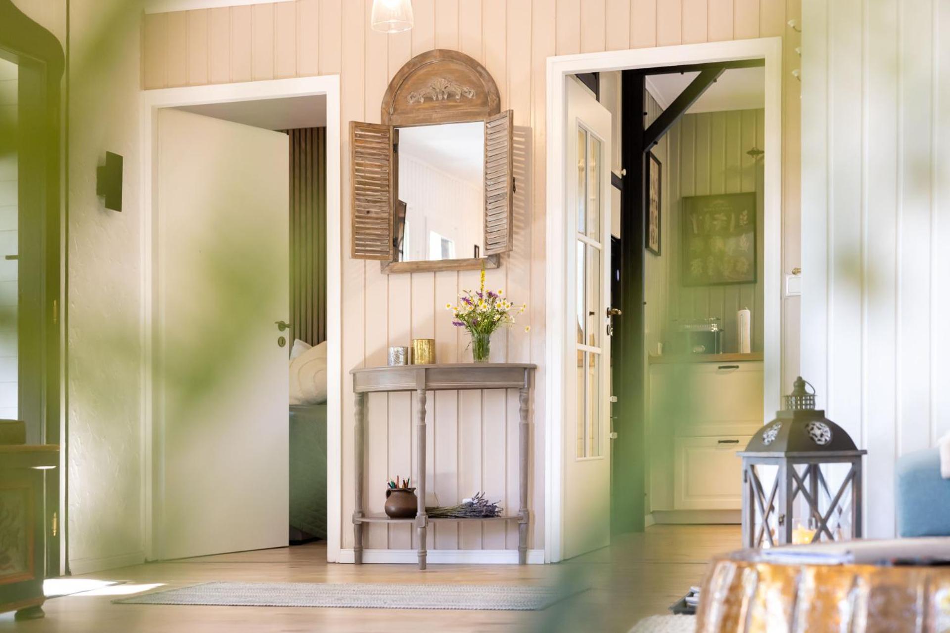 Romantisches Cottage mit Sauna, Terrasse & Natur