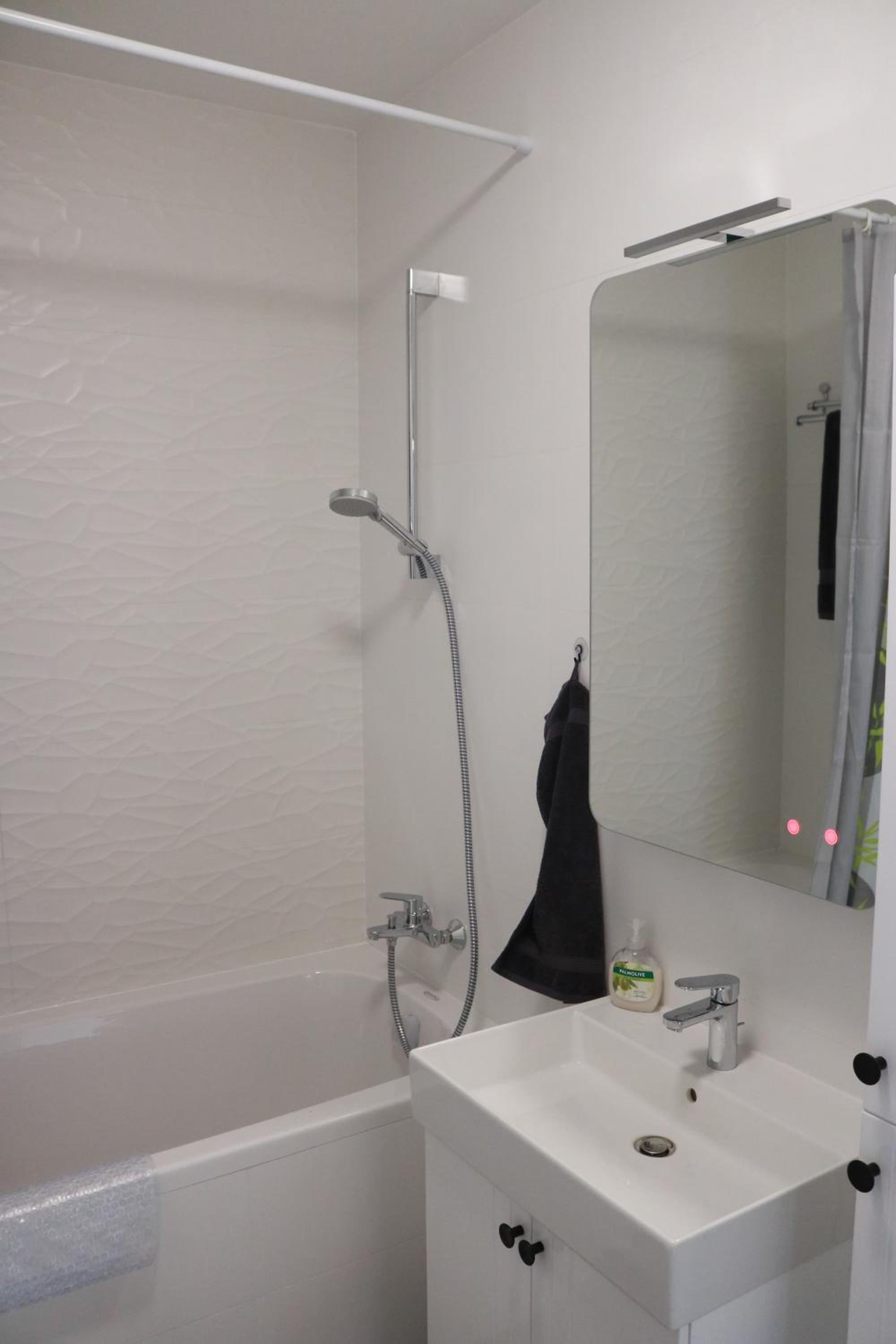 Apartment Queen, self check-in, free private garage parking
