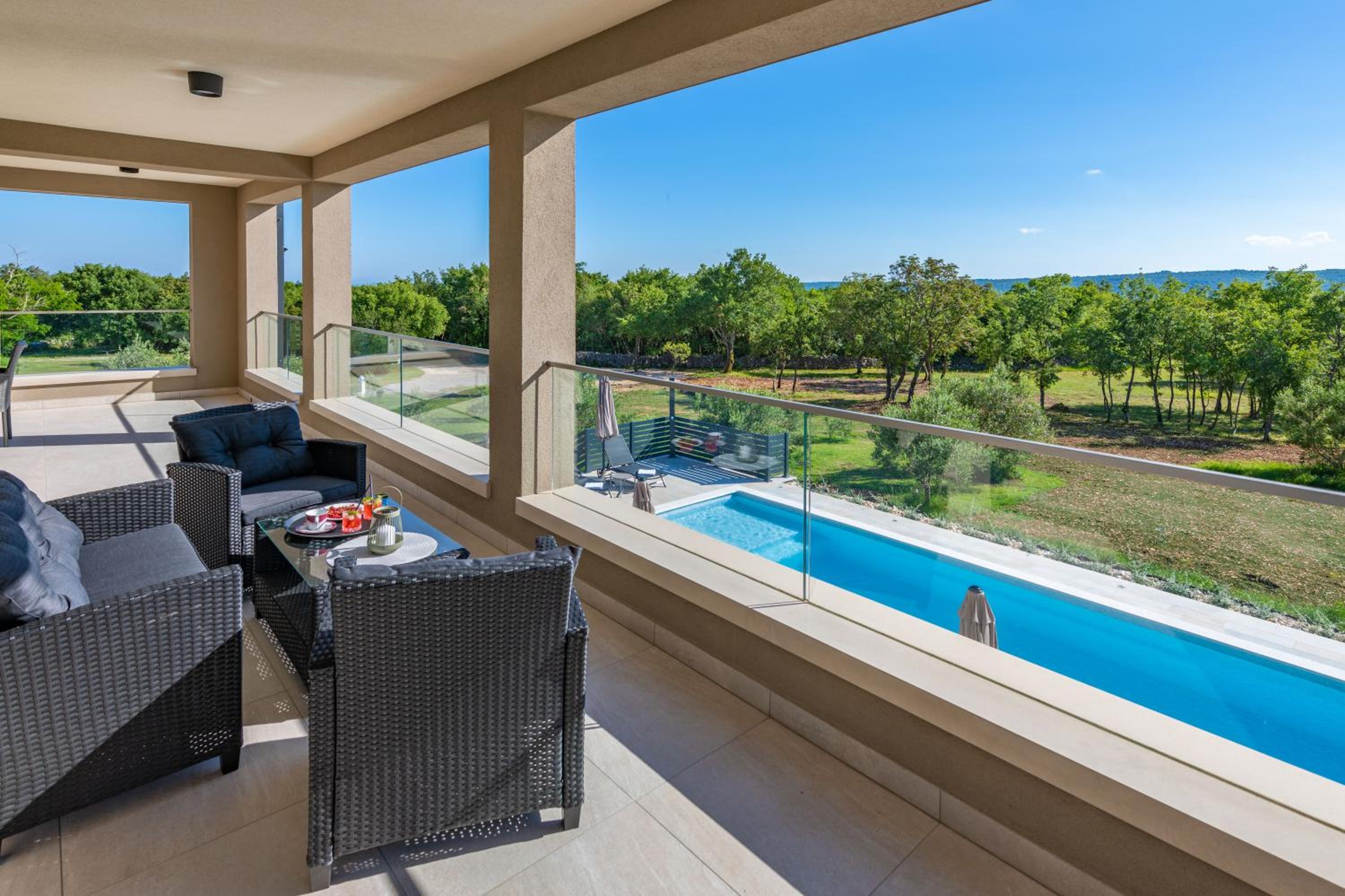 Villa Silente, modern and luxurious villa hugged by nature