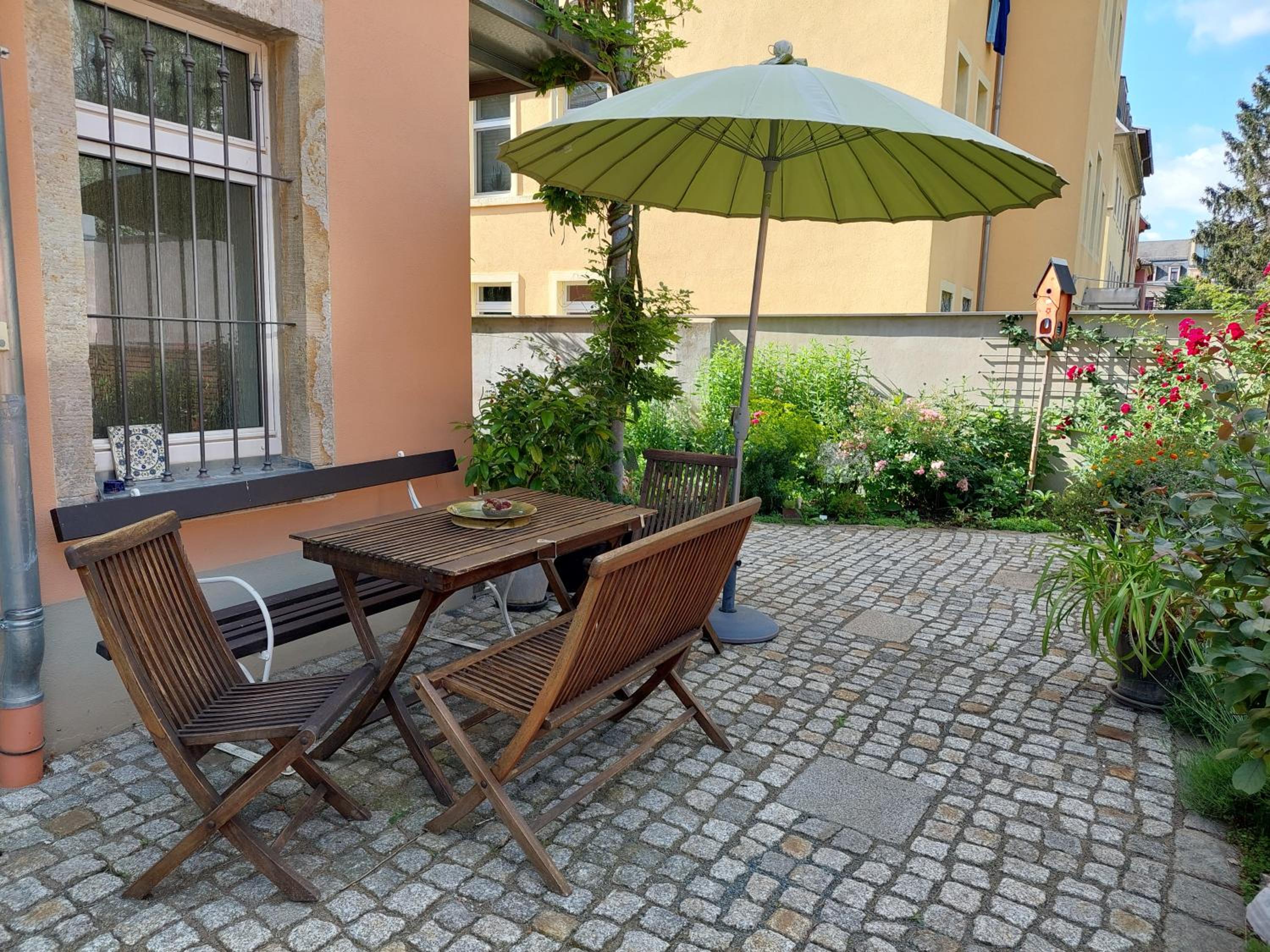 Dein Zuhause in der Ferne im grünen Kreativhof 